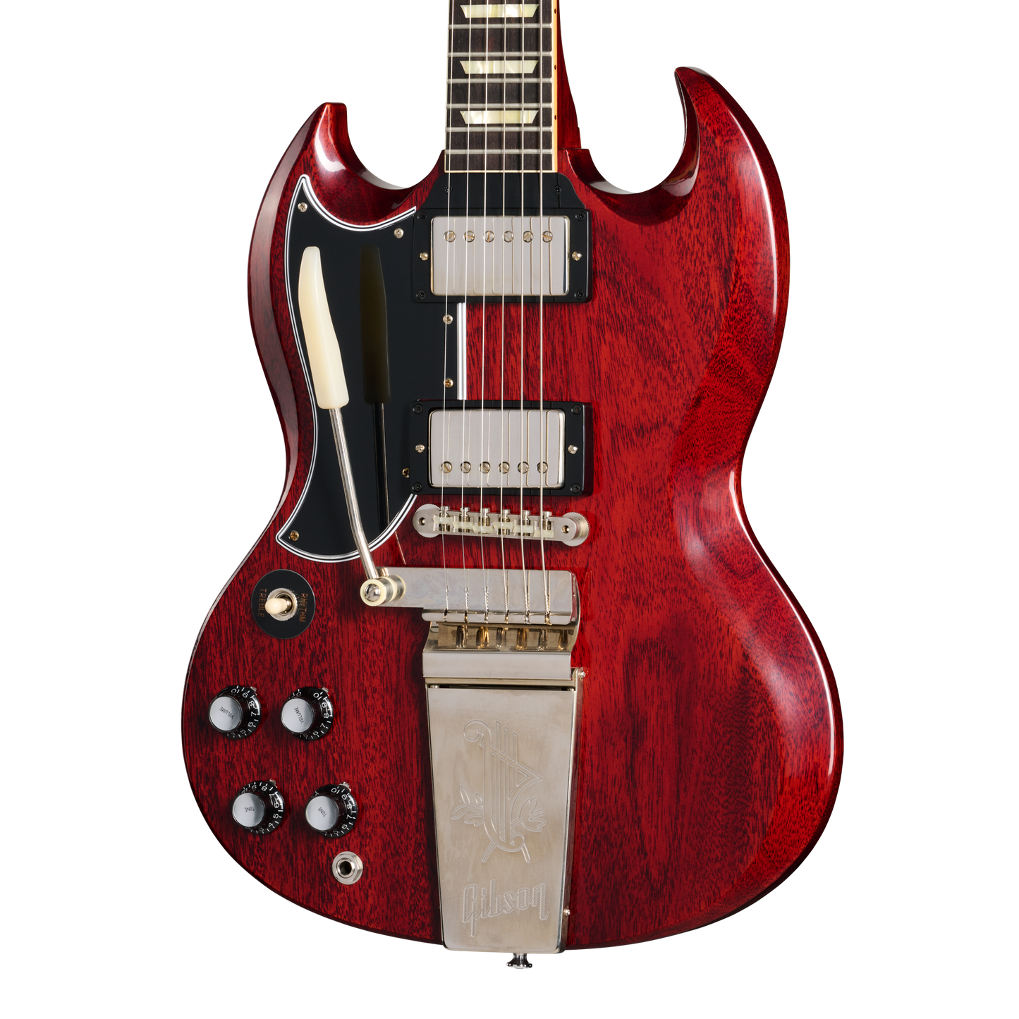 Gibson Custom 1964 SG Standard Reissue with Maestro, Left-Handed, Cherry Red