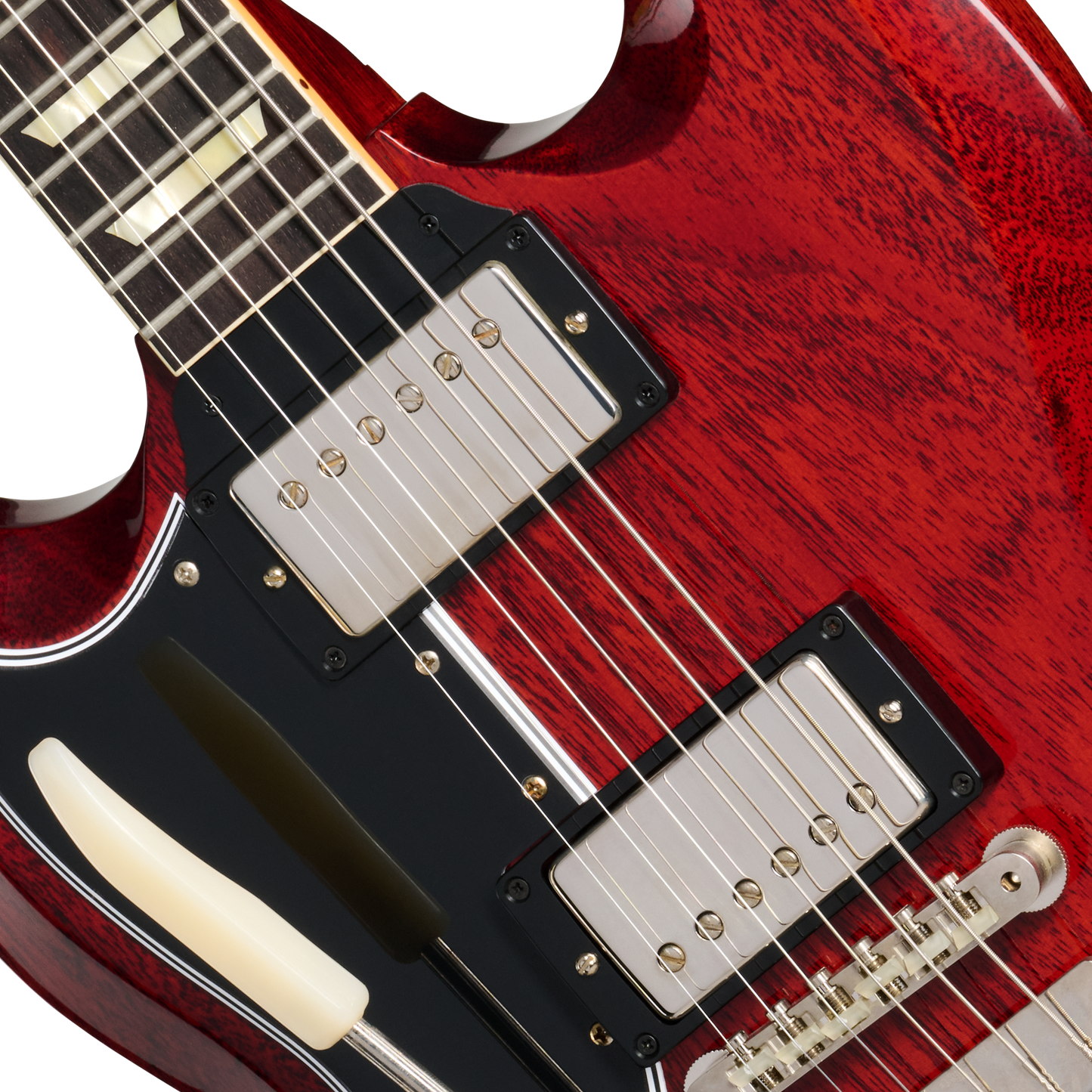 Gibson Custom 1964 SG Standard Reissue with Maestro, Left-Handed, Cherry Red