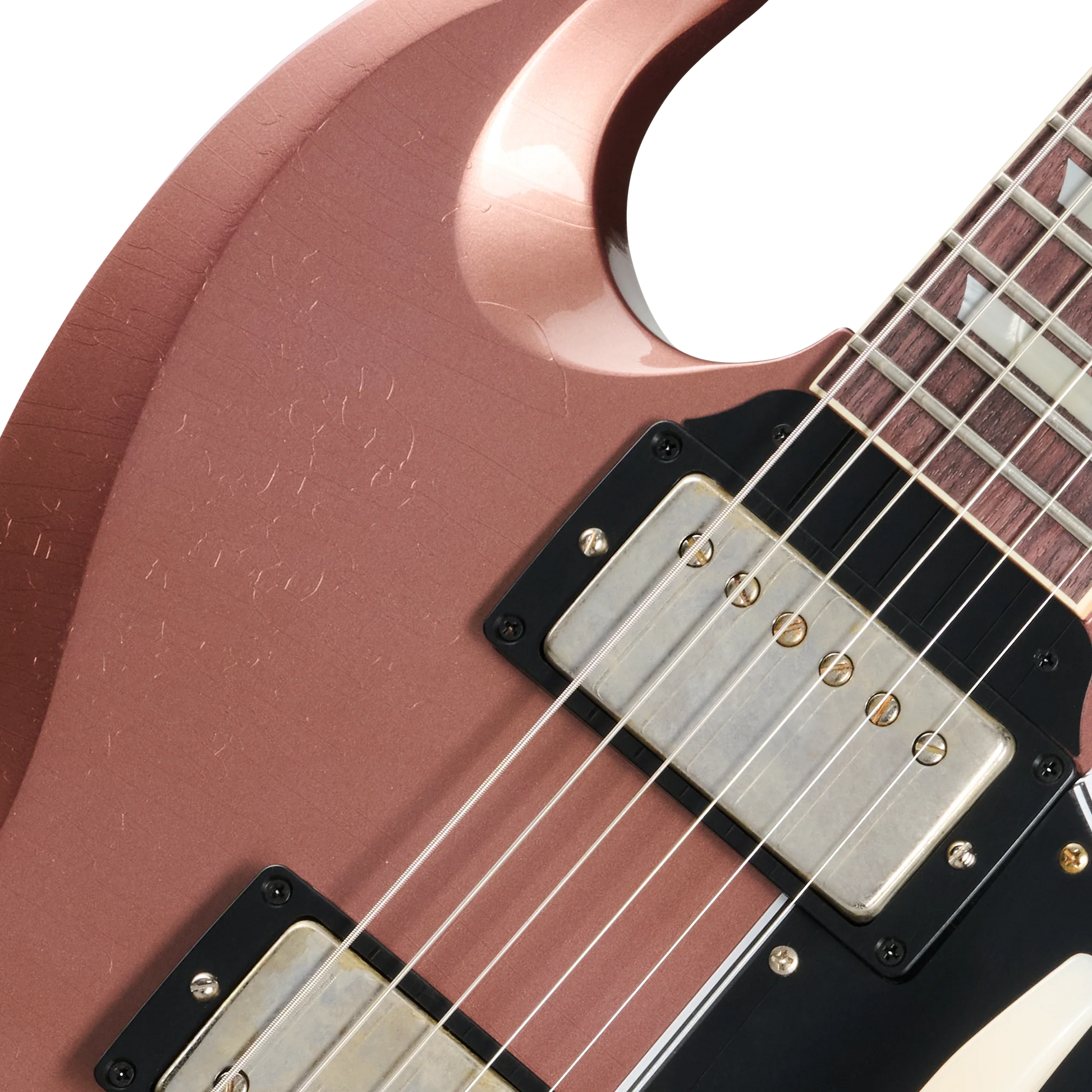 Gibson Custom 1964 SG Standard Reissue, Light Aged, Heather Poly