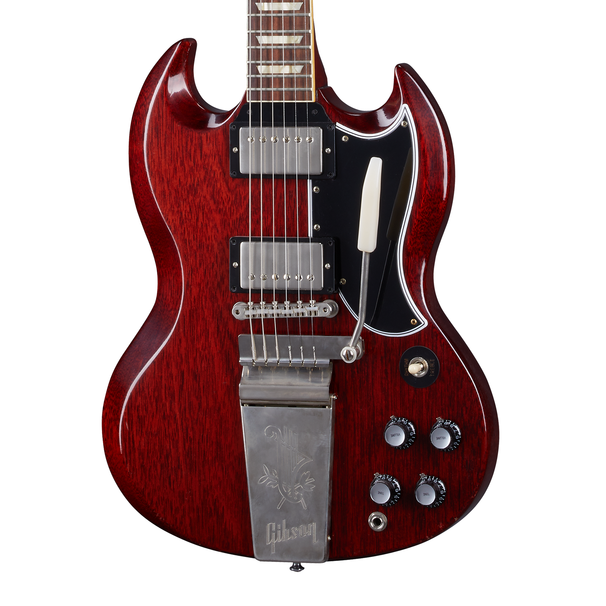 Gibson Custom 1964 SG Standard Reissue with Maestro, Ultra Light Aged, Cherry Red