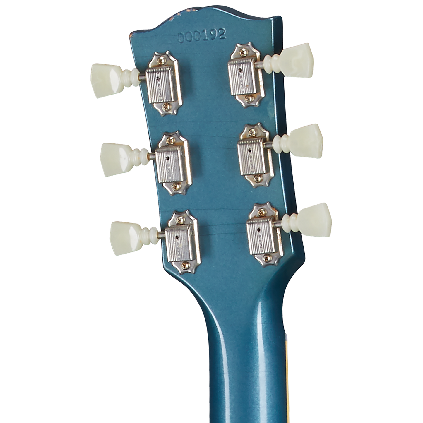 Gibson Custom 1964 SG Standard Reissue with Maestro, Ultra Light Aged, Pelham Blue