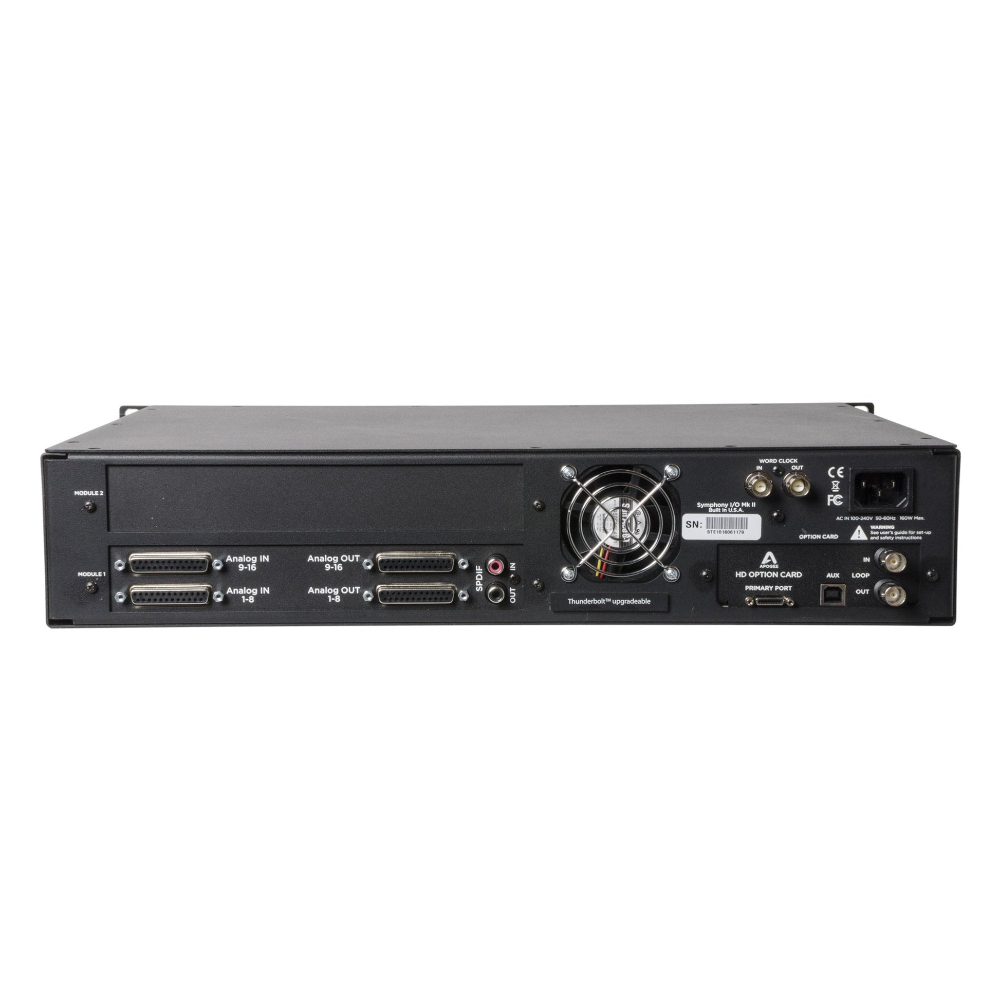 Apogee Symphony I/O MK II 16x16 Pro Tools HD Audio Interface