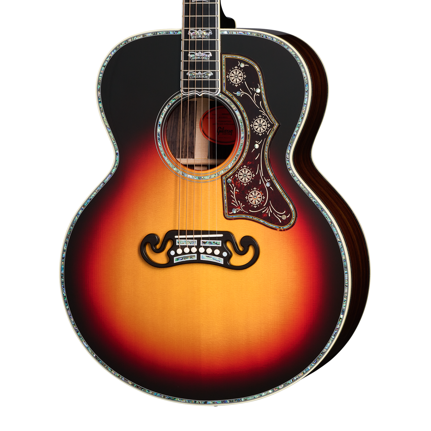 Gibson Custom SJ-200 Monarch Rosewood, Tri-Burst