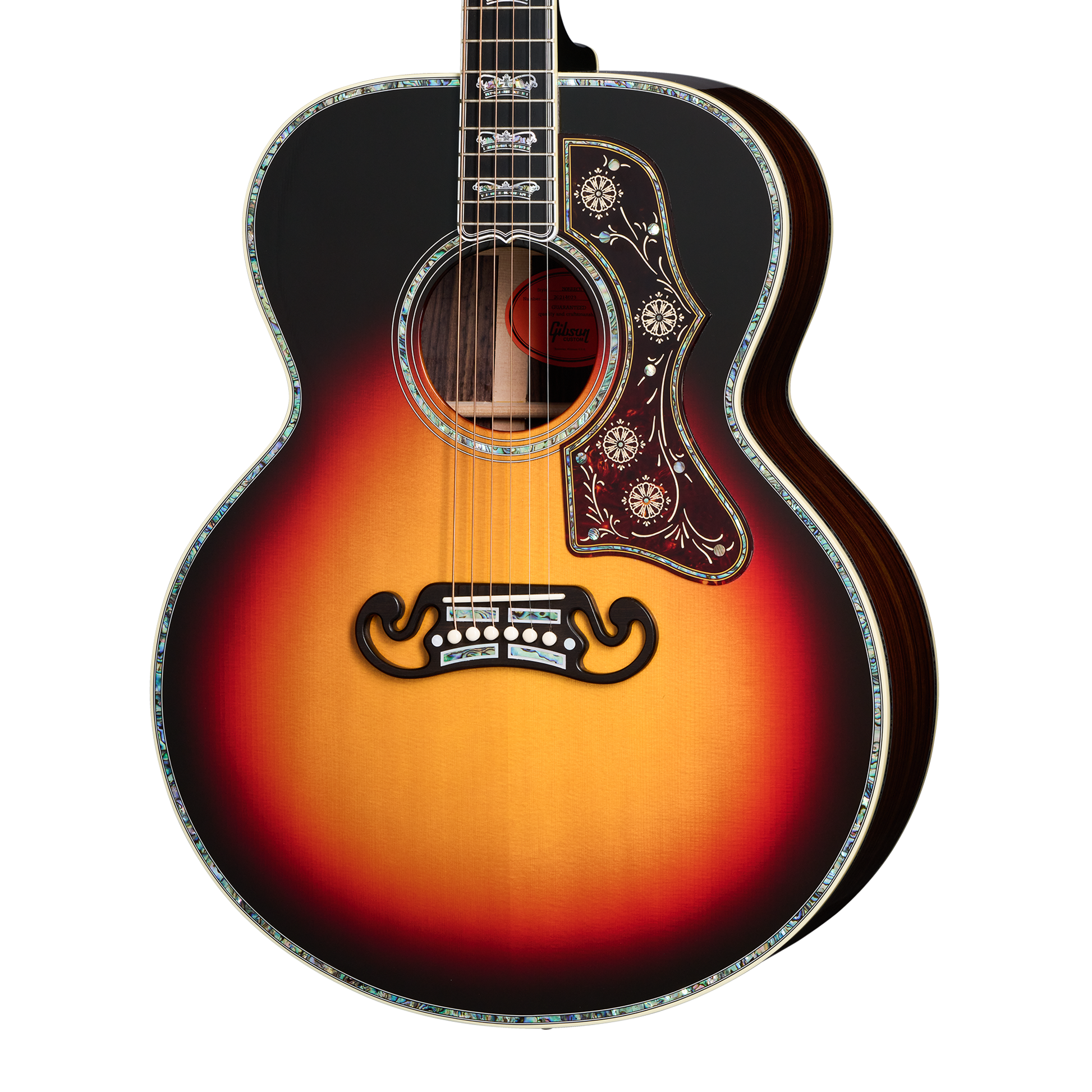 Gibson Custom SJ-200 Monarch Rosewood, Tri-Burst