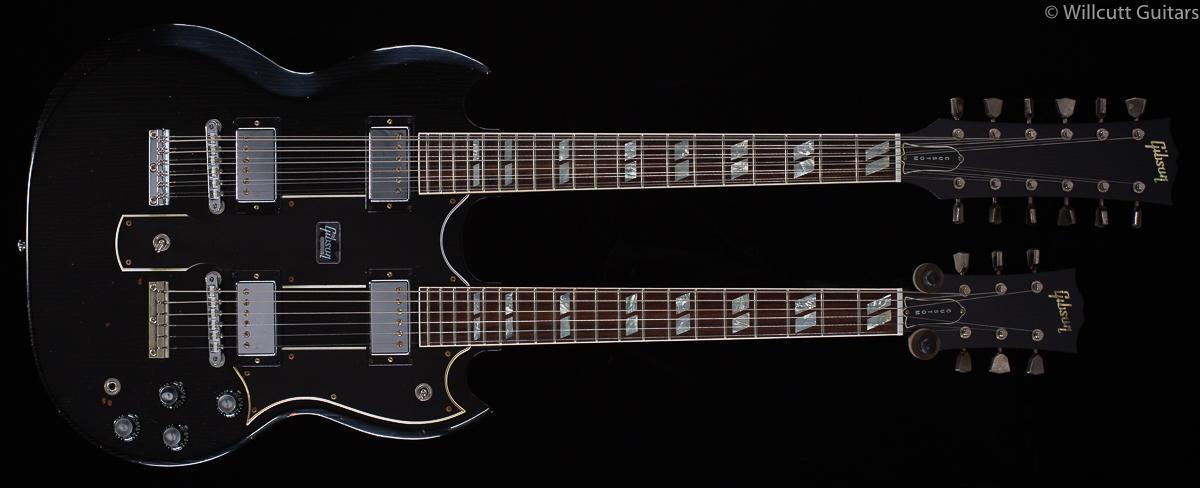 Gibson Slash Signed 1966 EDS 1275 Doubleneck Ebony