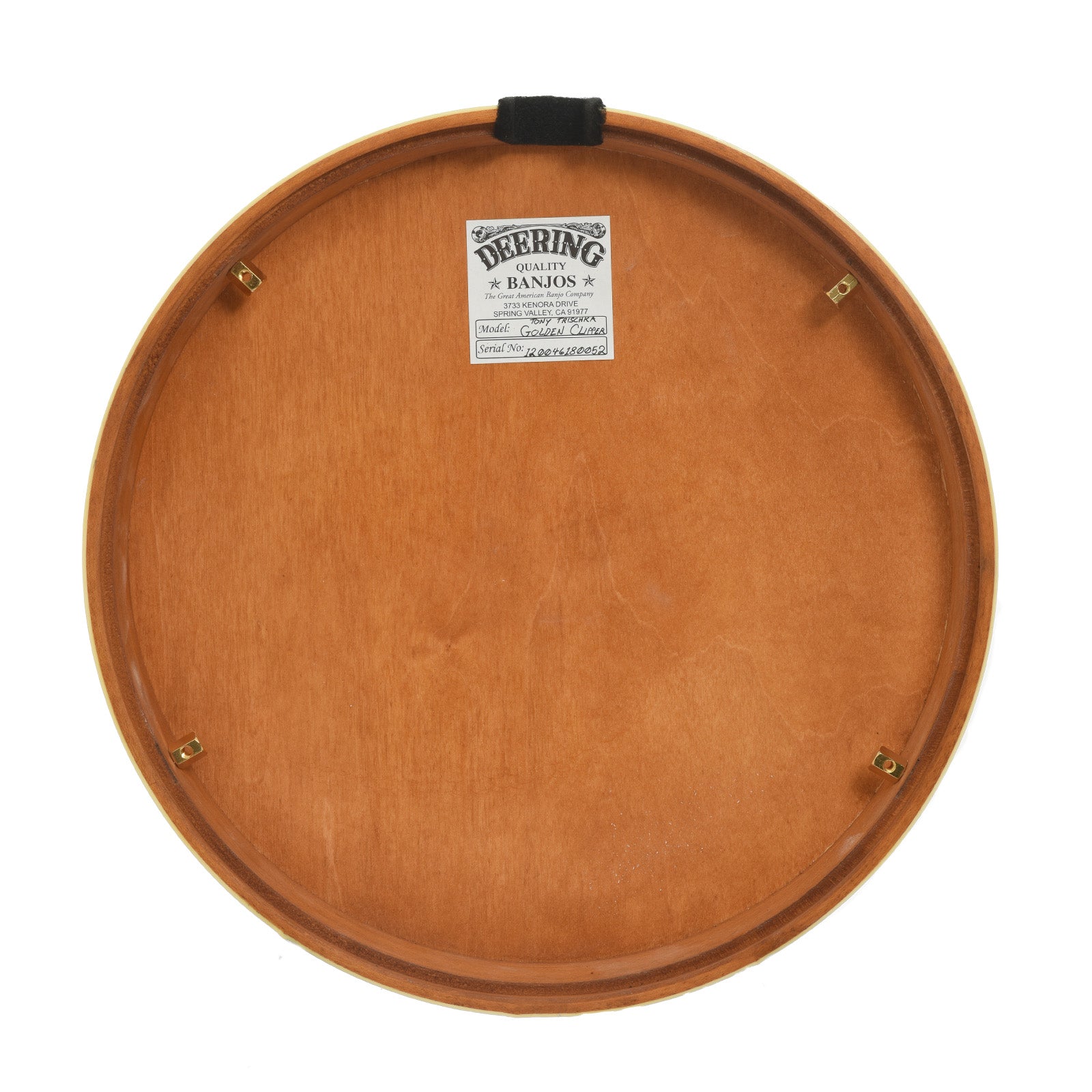 Deering Tony Trischka Golden Clipper Resonator Banjo (2018)