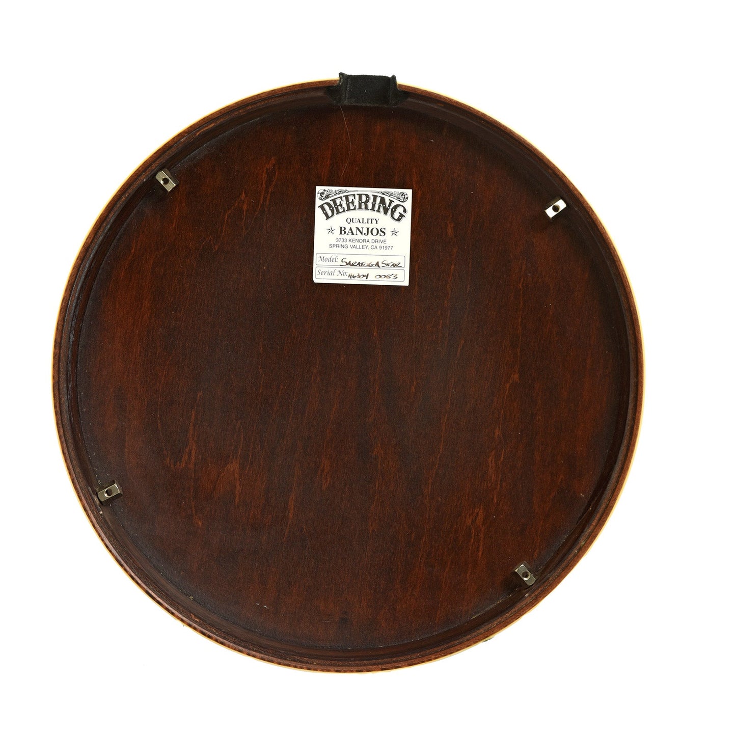Deering Tenbrooks Saratoga Star Resonator Banjo (2004)