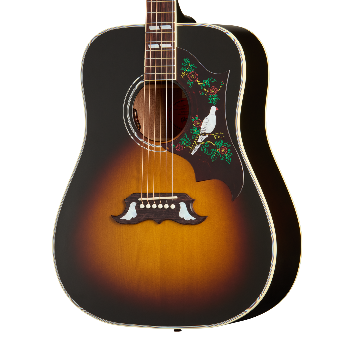 Gibson Dove Mahogany, Satin Vintage Sunburst