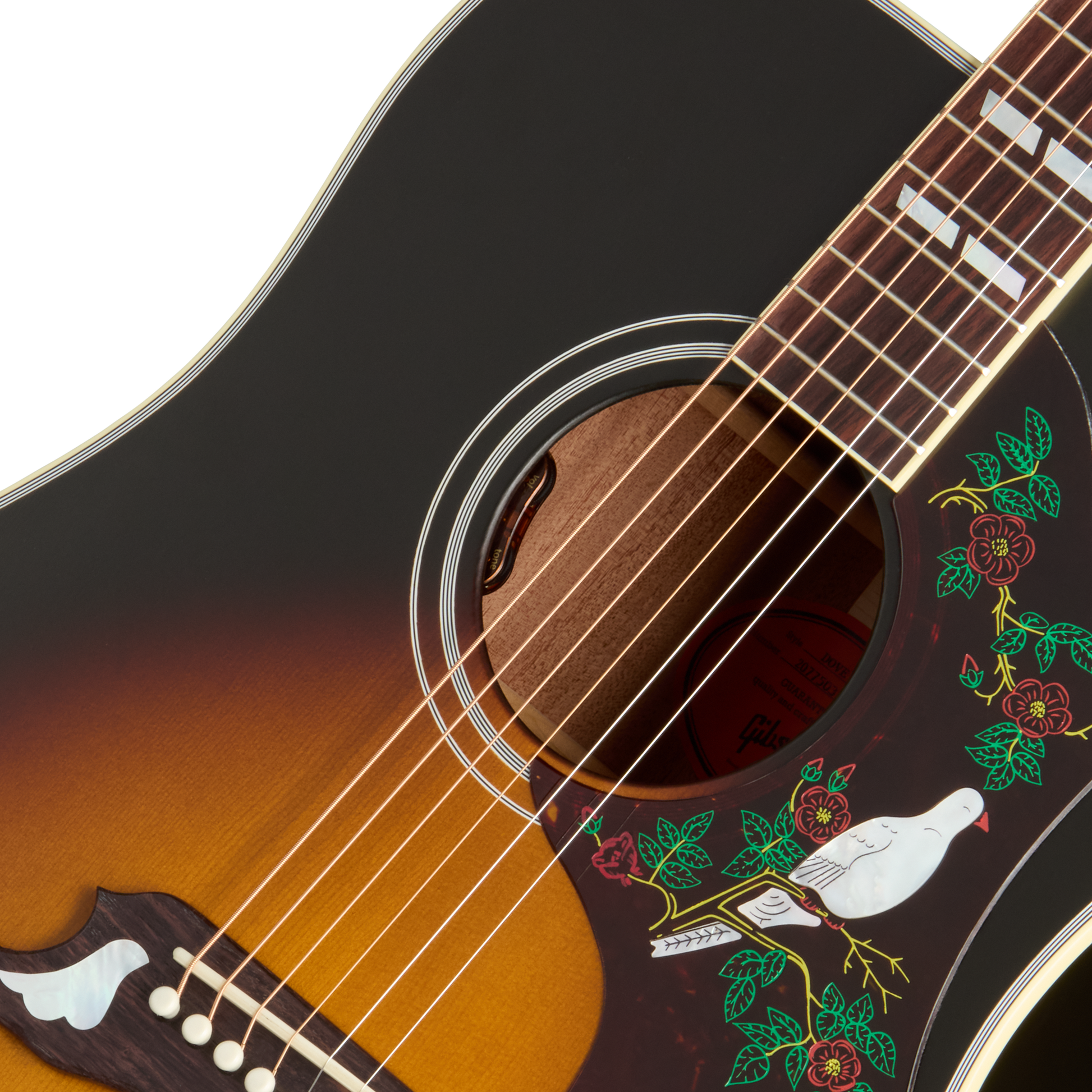 Gibson Dove Mahogany, Satin Vintage Sunburst