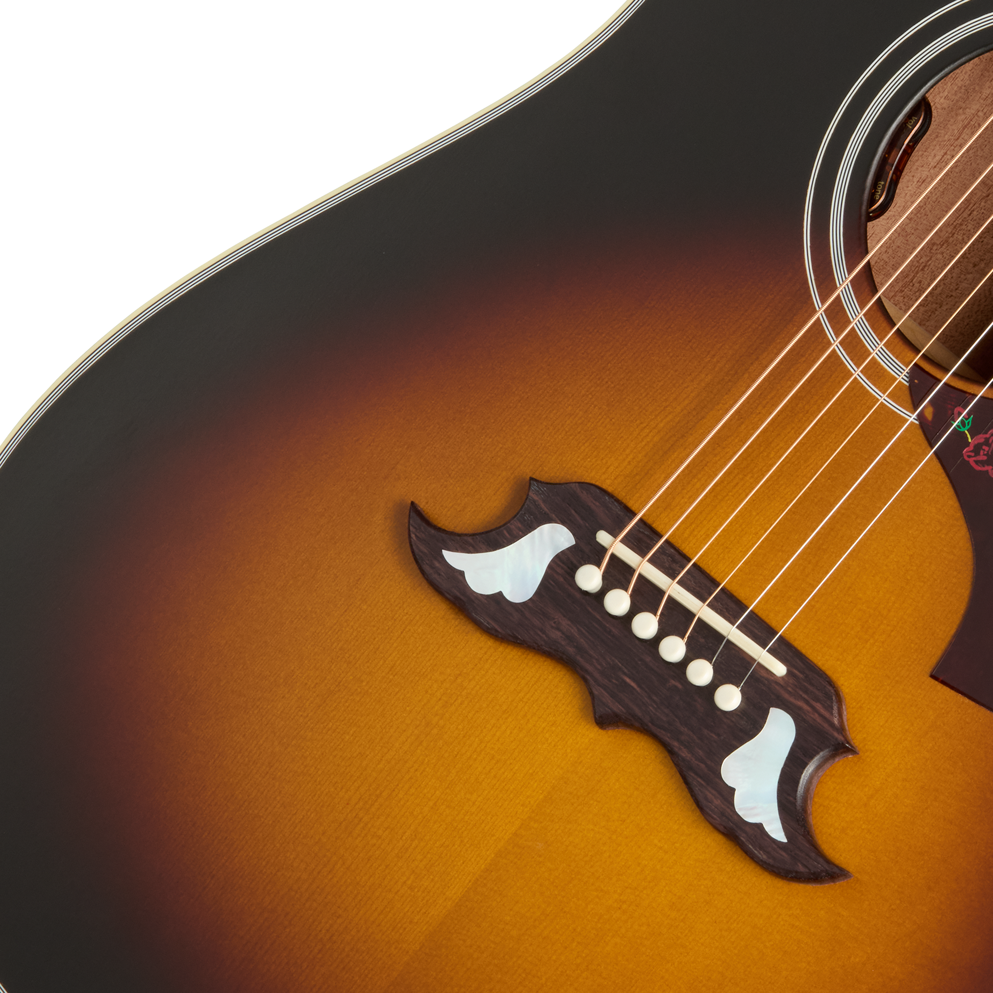 Gibson Dove Mahogany, Satin Vintage Sunburst