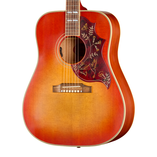 Gibson Custom 1960 Hummingbird Reissue with HiFi, Ultra Light Aged, Washed Cherry Sunburst