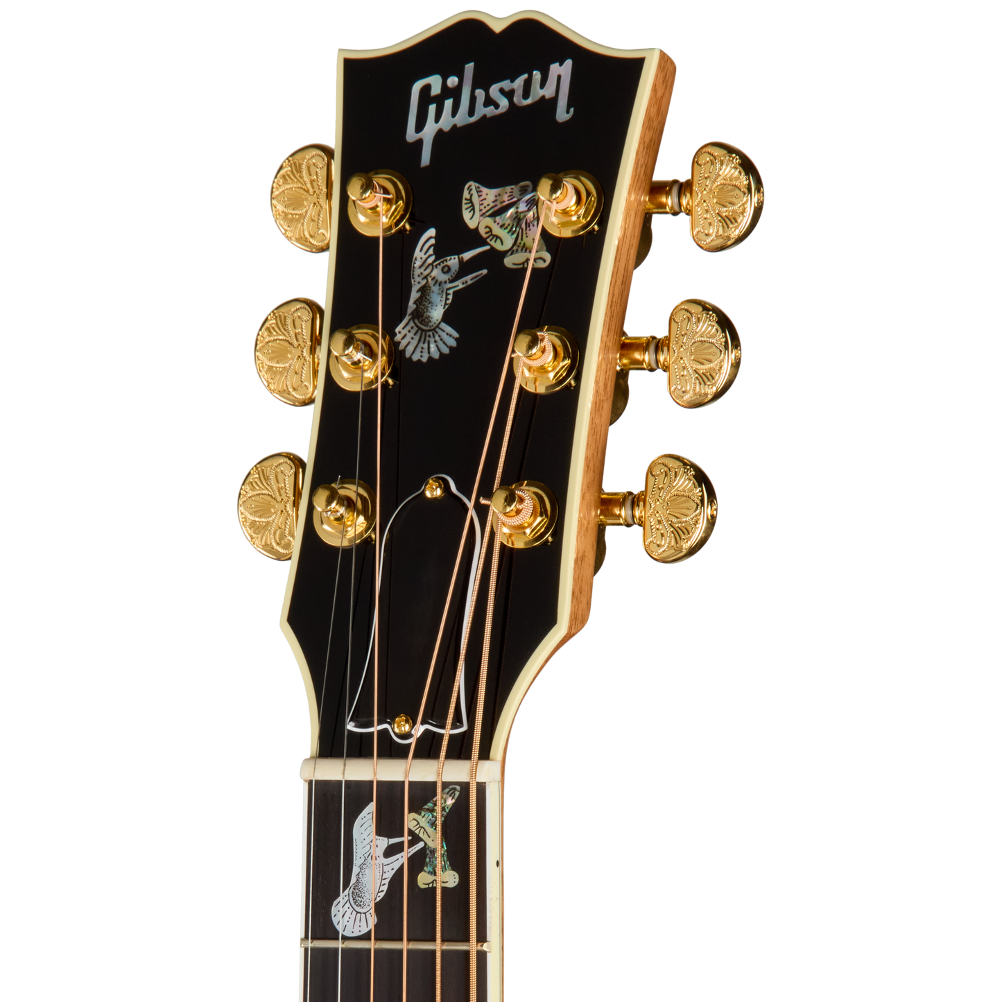 Gibson Custom Hummingbird Custom Koa, Left-Handed, Antique Natural