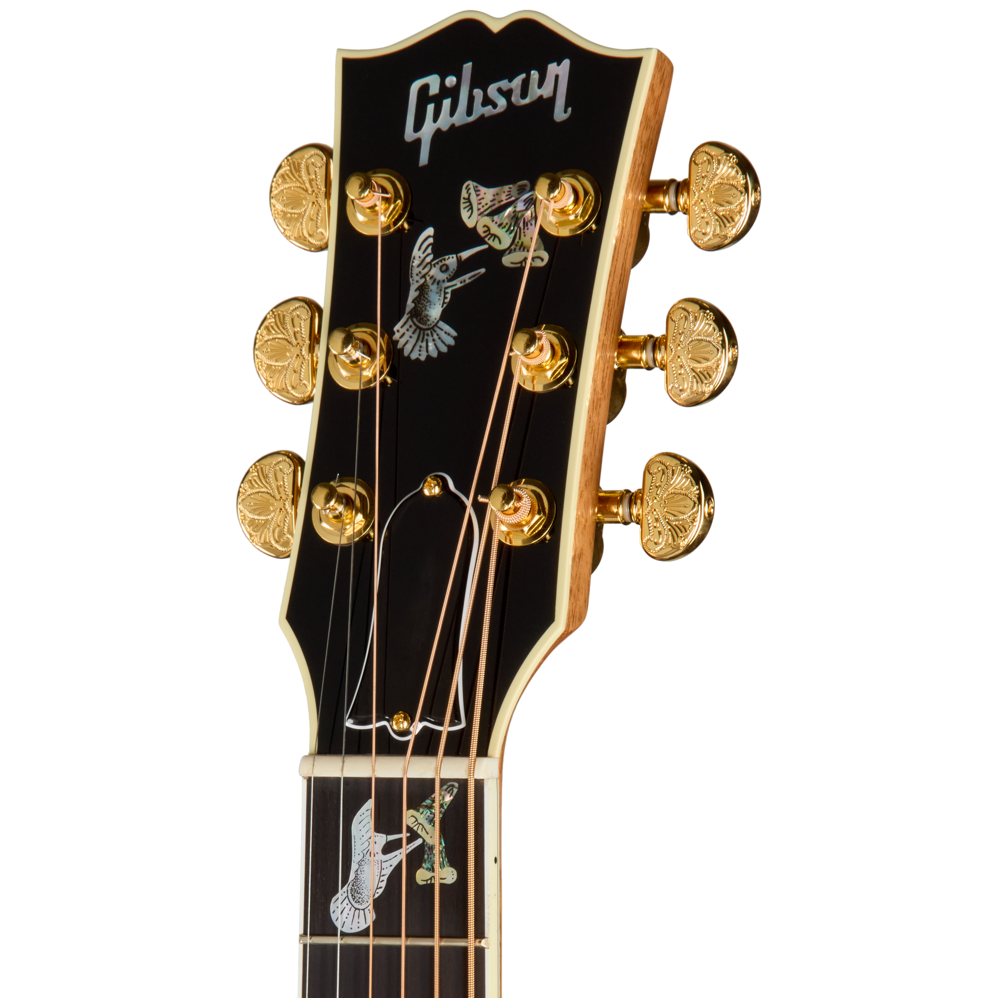 Gibson Custom Hummingbird Custom Koa, Left-Handed, Antique Natural