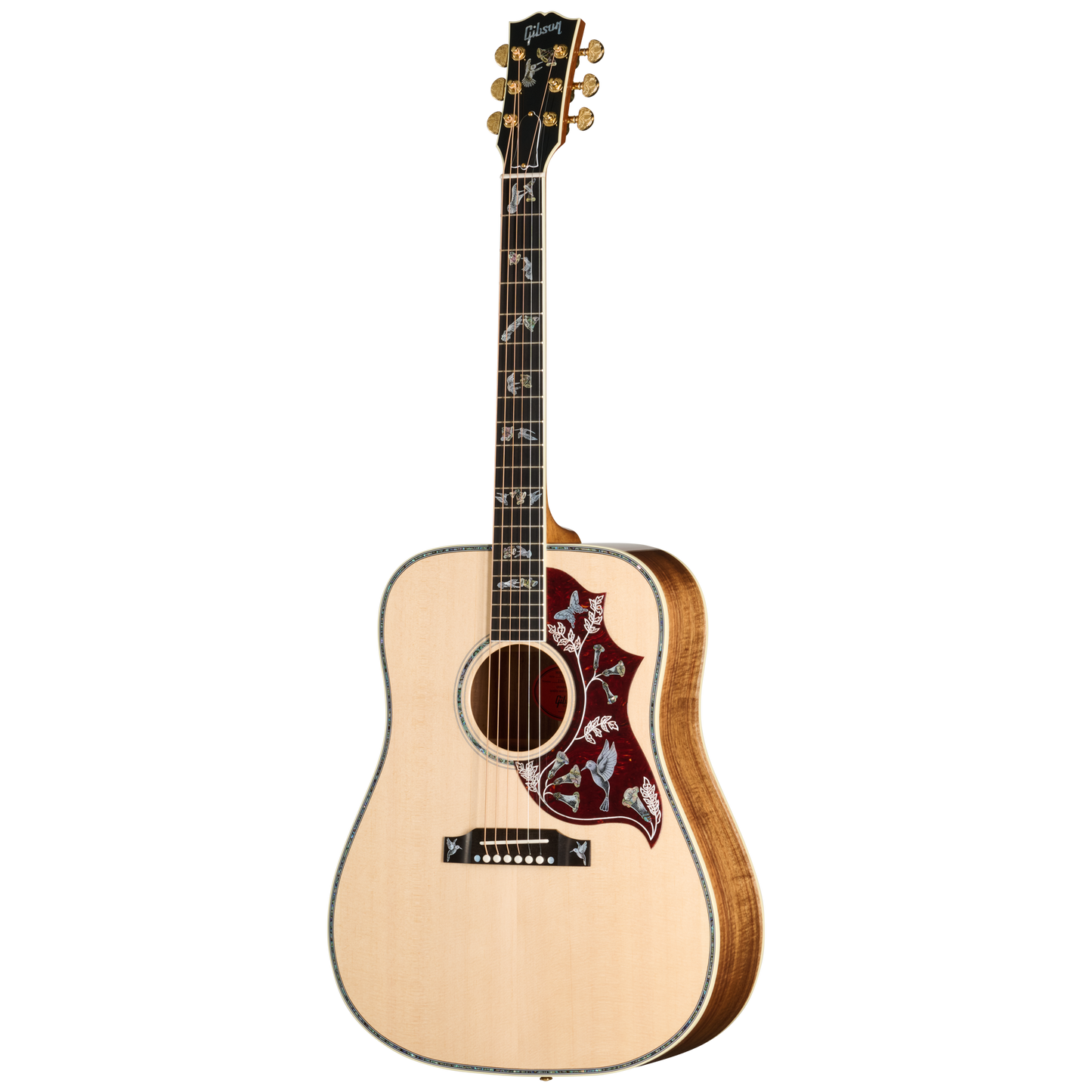Gibson Custom Hummingbird Custom Koa, Antique Natural