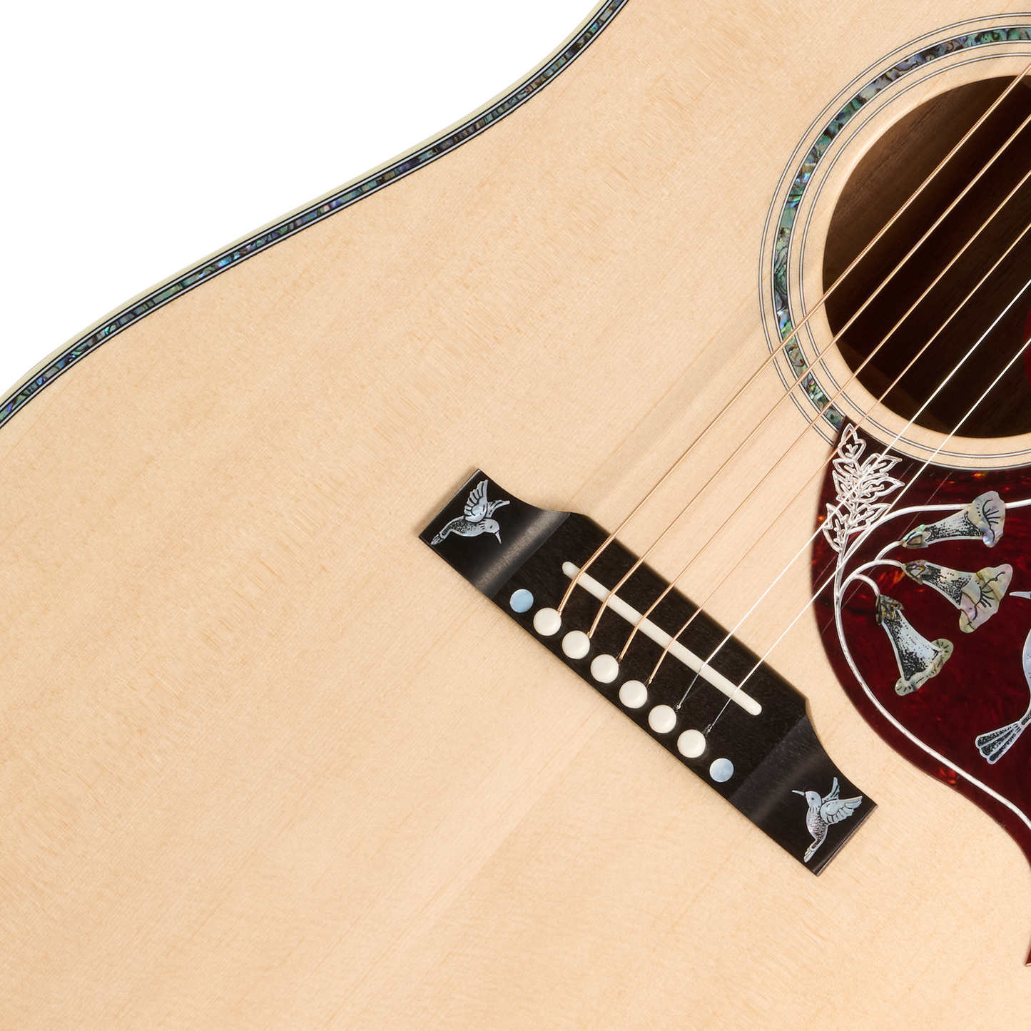 Gibson Custom Hummingbird Custom Koa, Antique Natural