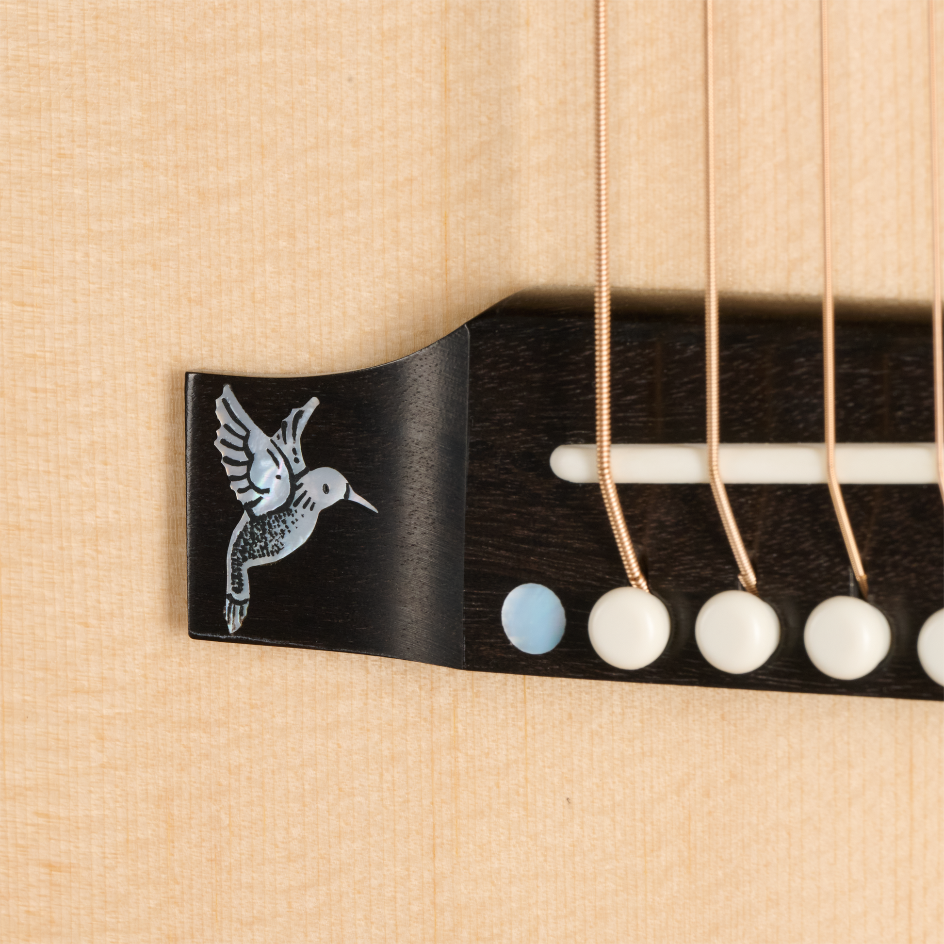 Gibson Custom Hummingbird Custom Koa, Antique Natural