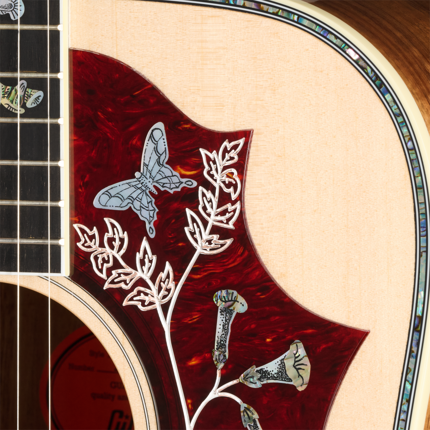 Gibson Custom Hummingbird Custom Koa, Antique Natural