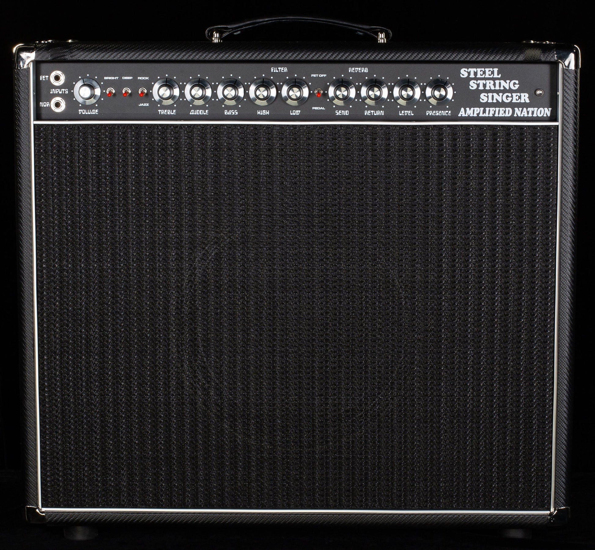 Amplified Nation Steel String Singer 50W Combo Carbon Fiber/Sparkle (094)