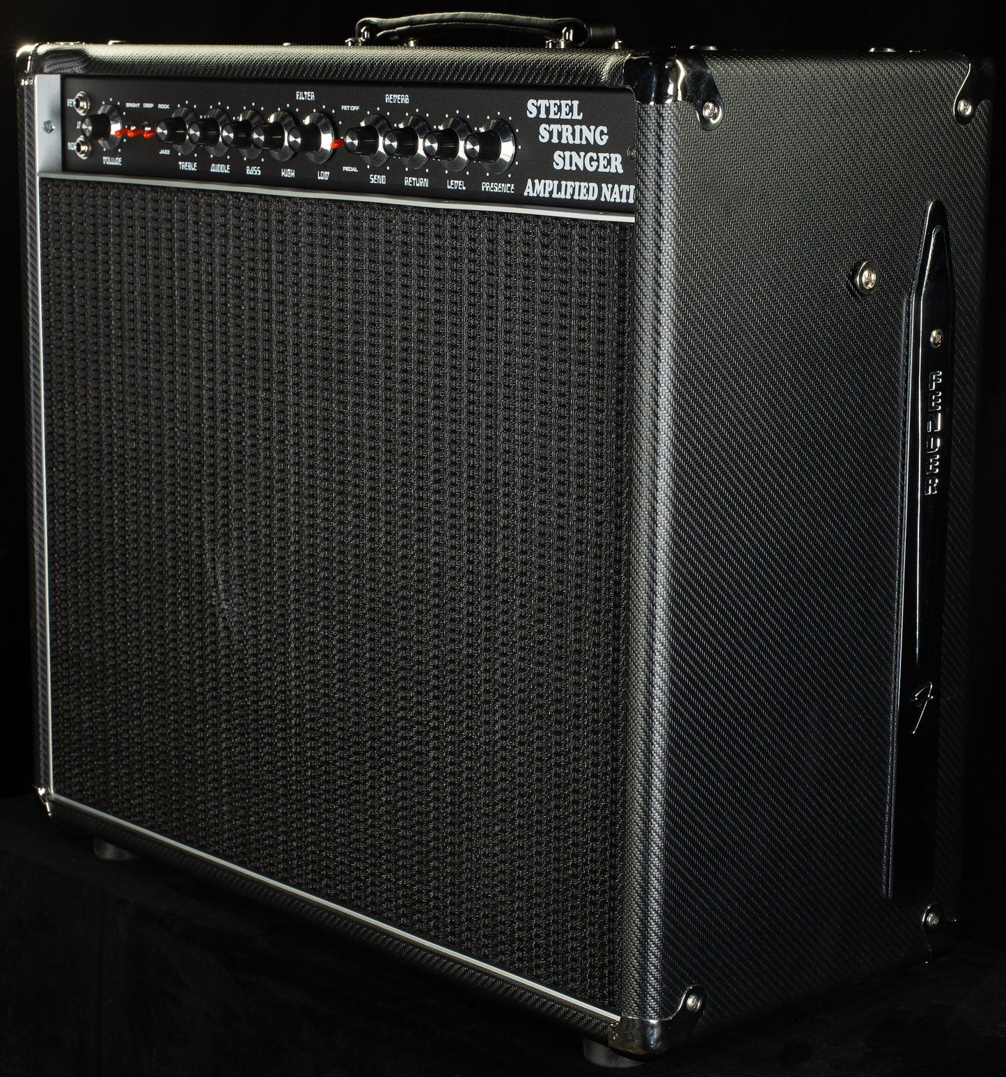 Amplified Nation Steel String Singer 50W Combo Carbon Fiber/Sparkle (094)