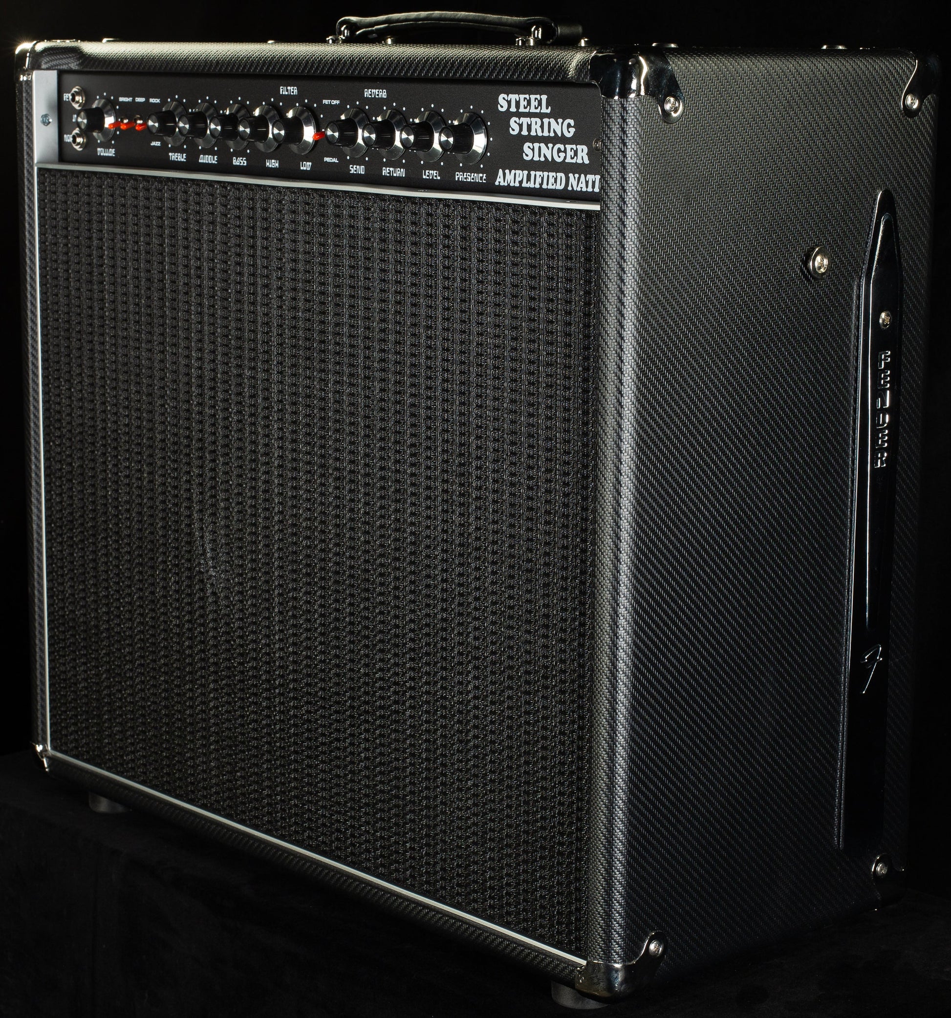 Amplified Nation Steel String Singer 50W Combo Carbon Fiber/Sparkle (094)
