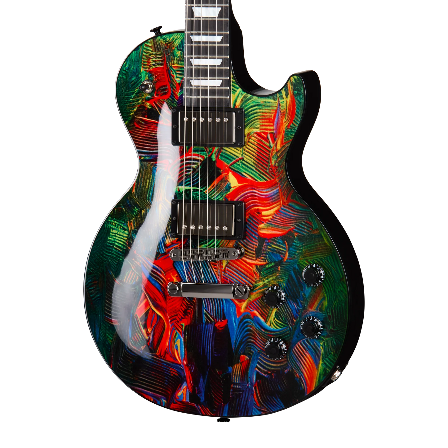 Gibson Serj Tankian “Foundations” Les Paul Modern, Custom Artwork Sublimation, Exclusive