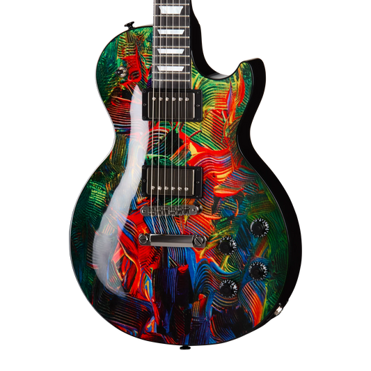 Gibson Serj Tankian “Foundations” Les Paul Modern, Custom Artwork Sublimation, Exclusive