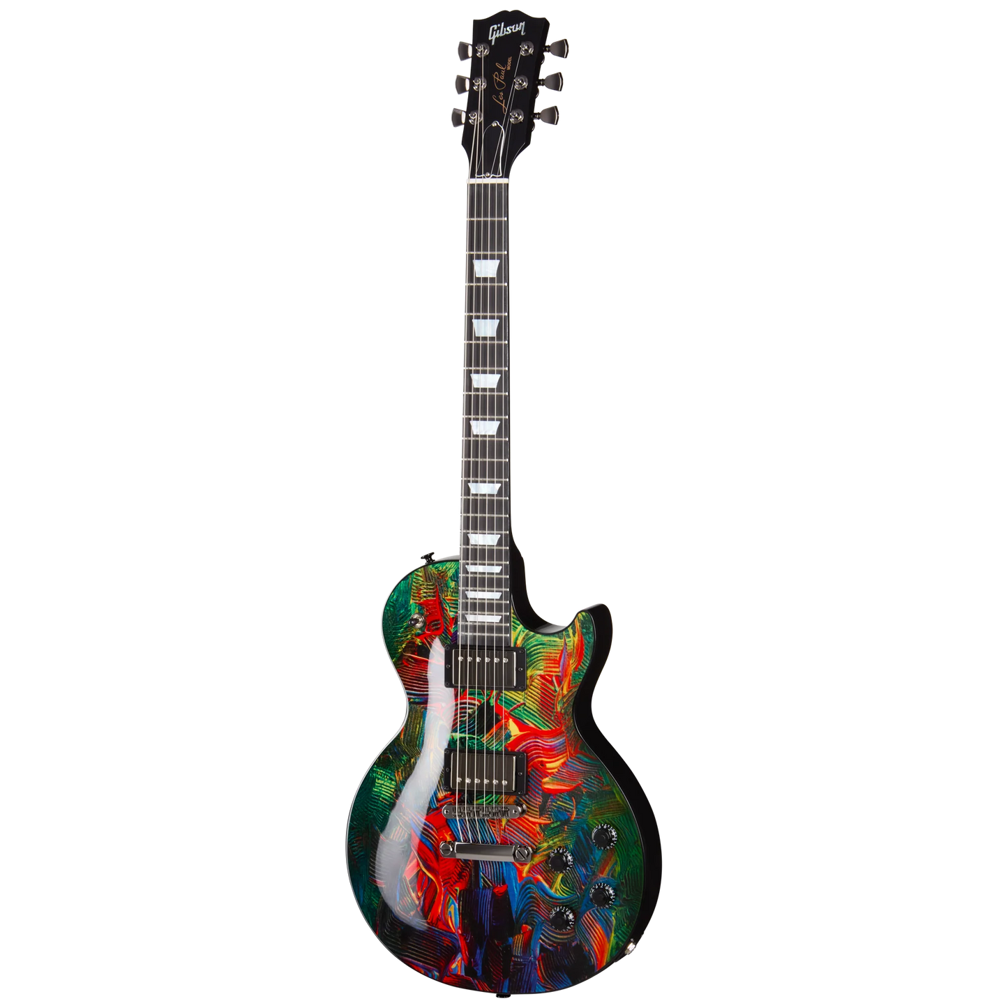 Gibson Serj Tankian “Foundations” Les Paul Modern, Custom Artwork Sublimation, Exclusive