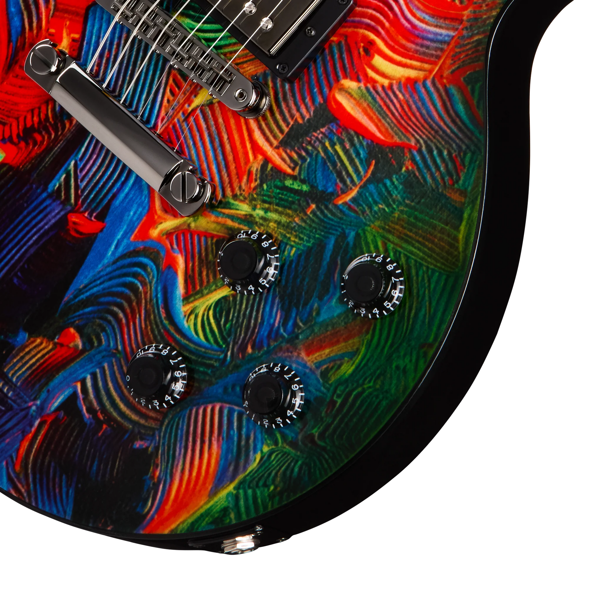 Gibson Serj Tankian “Foundations” Les Paul Modern, Custom Artwork Sublimation, Exclusive
