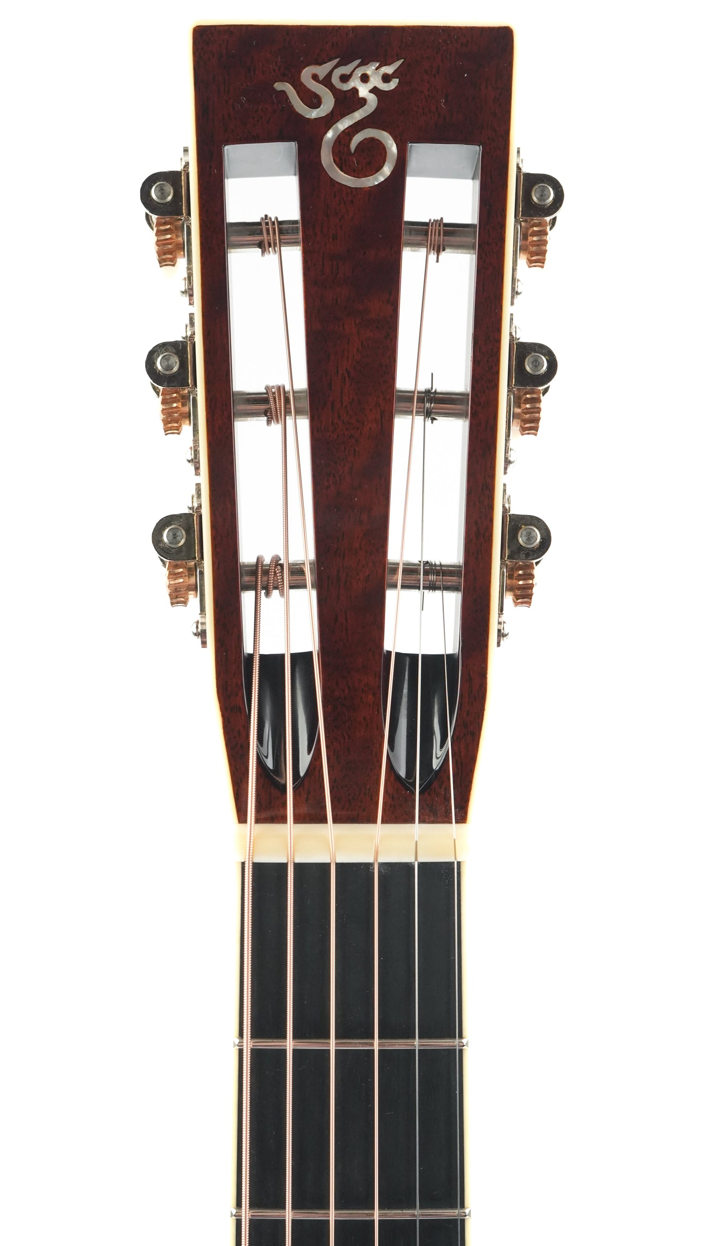 Santa Cruz 00 Custom Figured Mahogany Moon Spruce Buttered Toast 2024