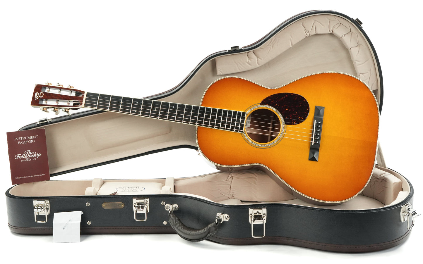 Santa Cruz 00 Custom Figured Mahogany Moon Spruce Buttered Toast 2024
