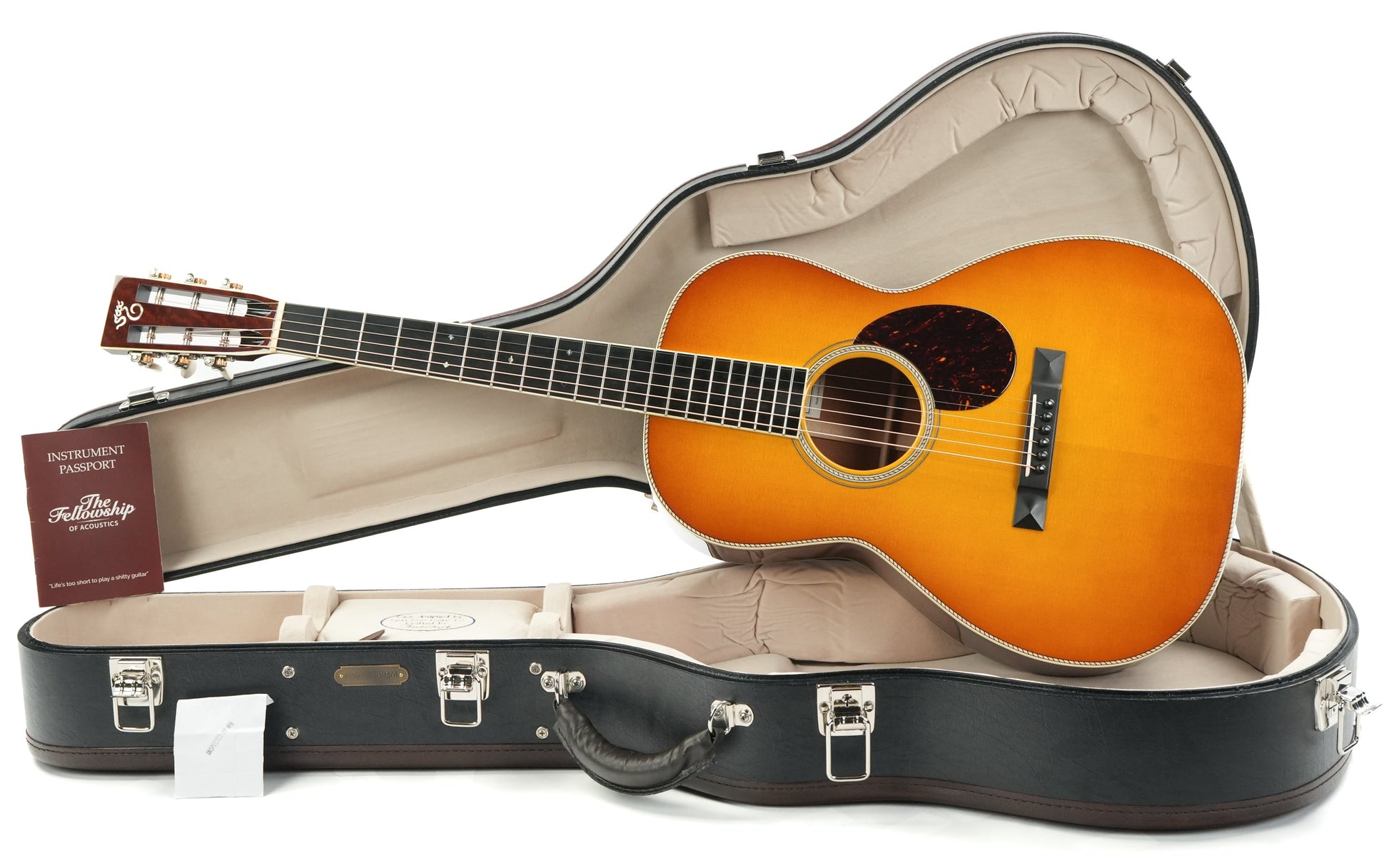 Santa Cruz 00 Custom Figured Mahogany Moon Spruce Buttered Toast 2024