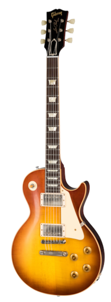 Gibson Custom Shop 1958 Les Paul Standard Reissue VOS Electric Guitar - Iced Tea Burst