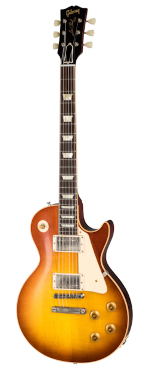 Gibson Custom Shop 1958 Les Paul Standard Reissue VOS Electric Guitar - Iced Tea Burst