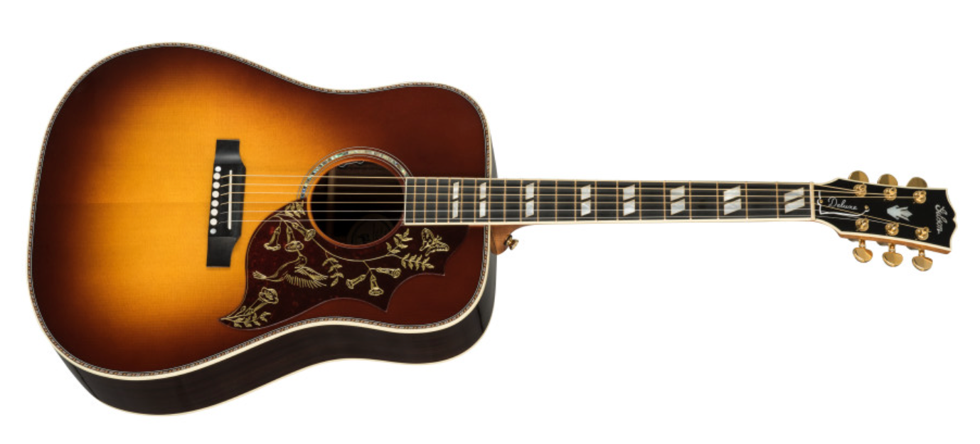 Gibson Hummingbird Deluxe Rosewood Burst 2019