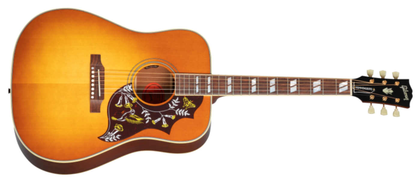 Gibson Hummingbird Original Acoustic Guitar - Heritage Cherry Sunburst (inc. Pickup & Hard Case)