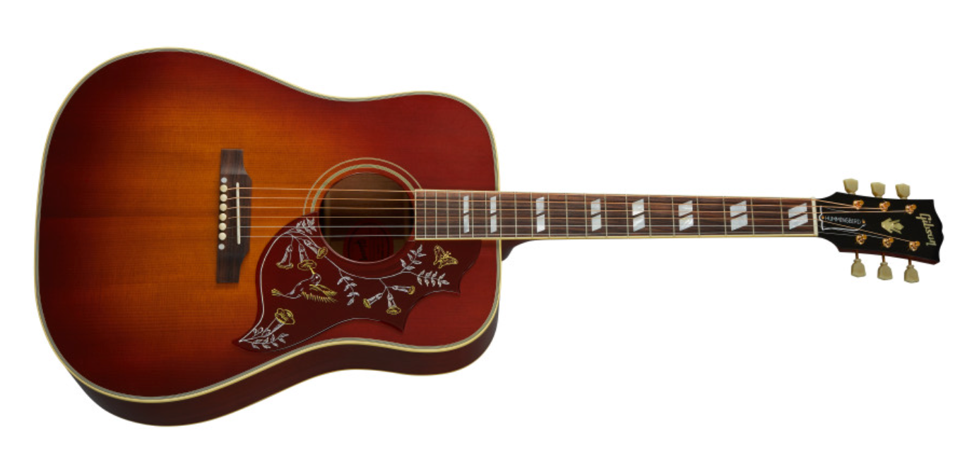 Gibson '60 Hummingbird Fixed Bridge Heritage Cherry Sunburst