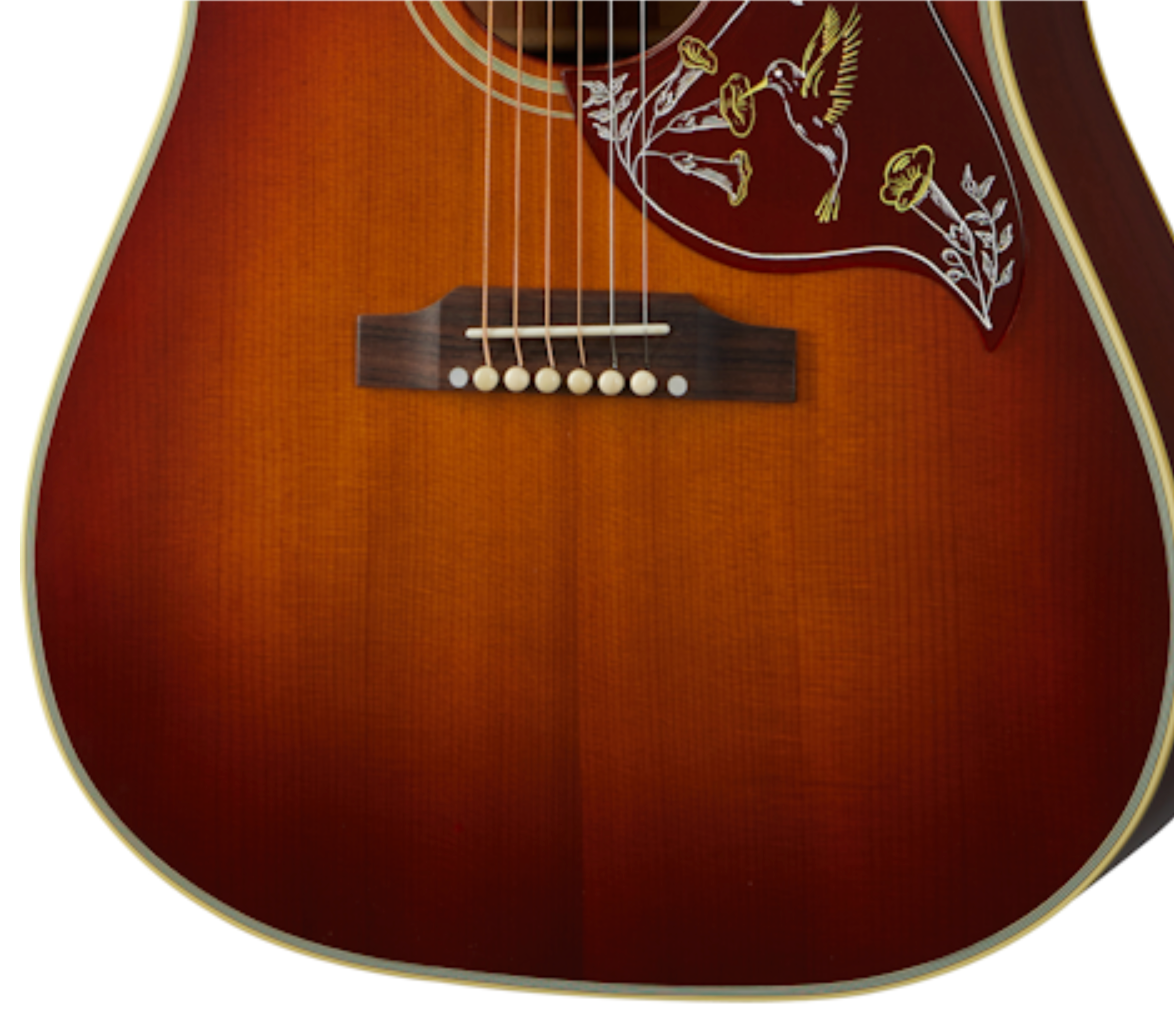 Gibson '60 Hummingbird Fixed Bridge Heritage Cherry Sunburst