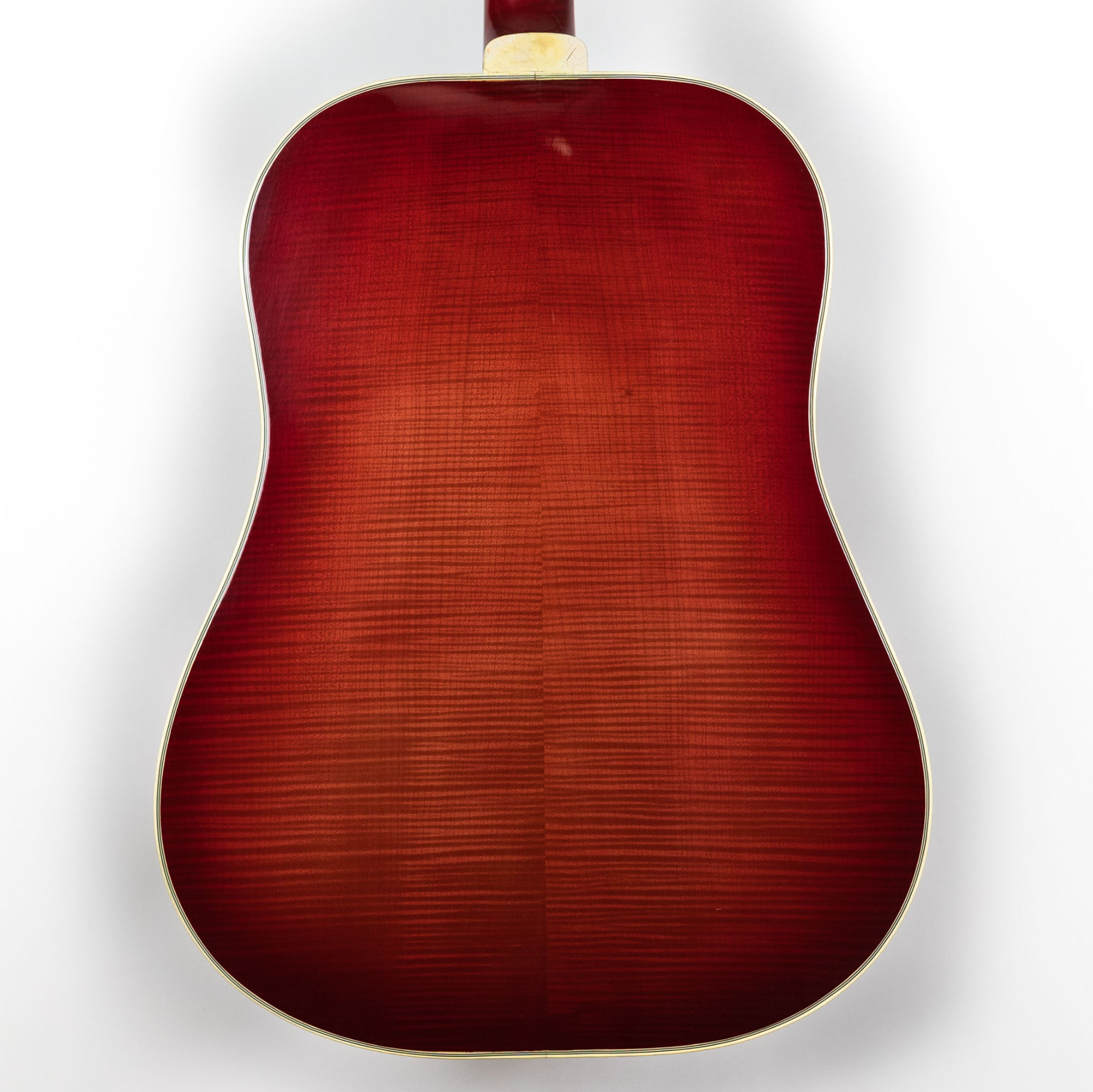 D'Aquisto MERLOT Pair: 1979 Flat Top Delux 16" Merlot #109 & 1977 New Yorker Merlot #1114