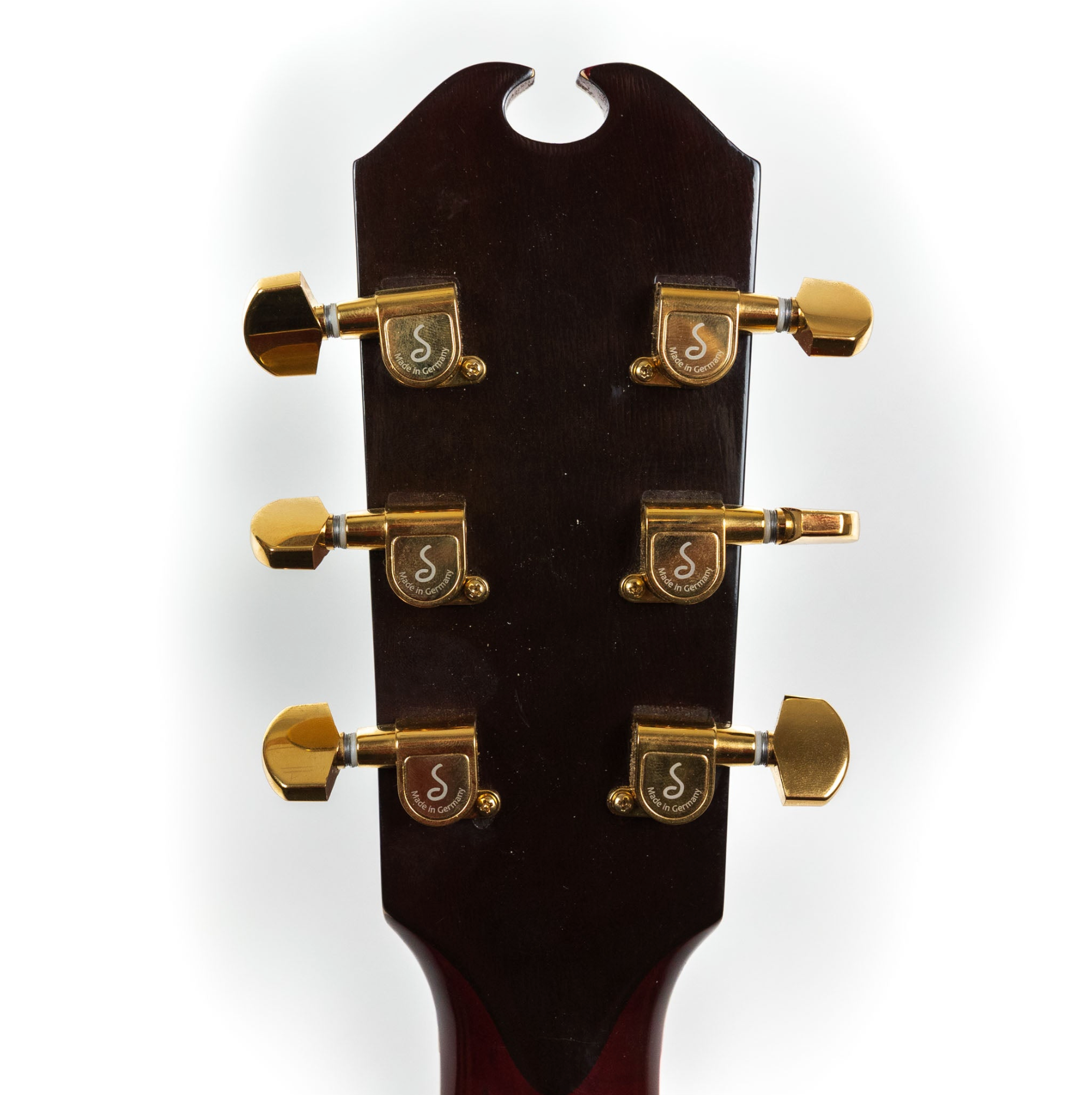 D'Aquisto MERLOT Pair: 1979 Flat Top Delux 16" Merlot #109 & 1977 New Yorker Merlot #1114