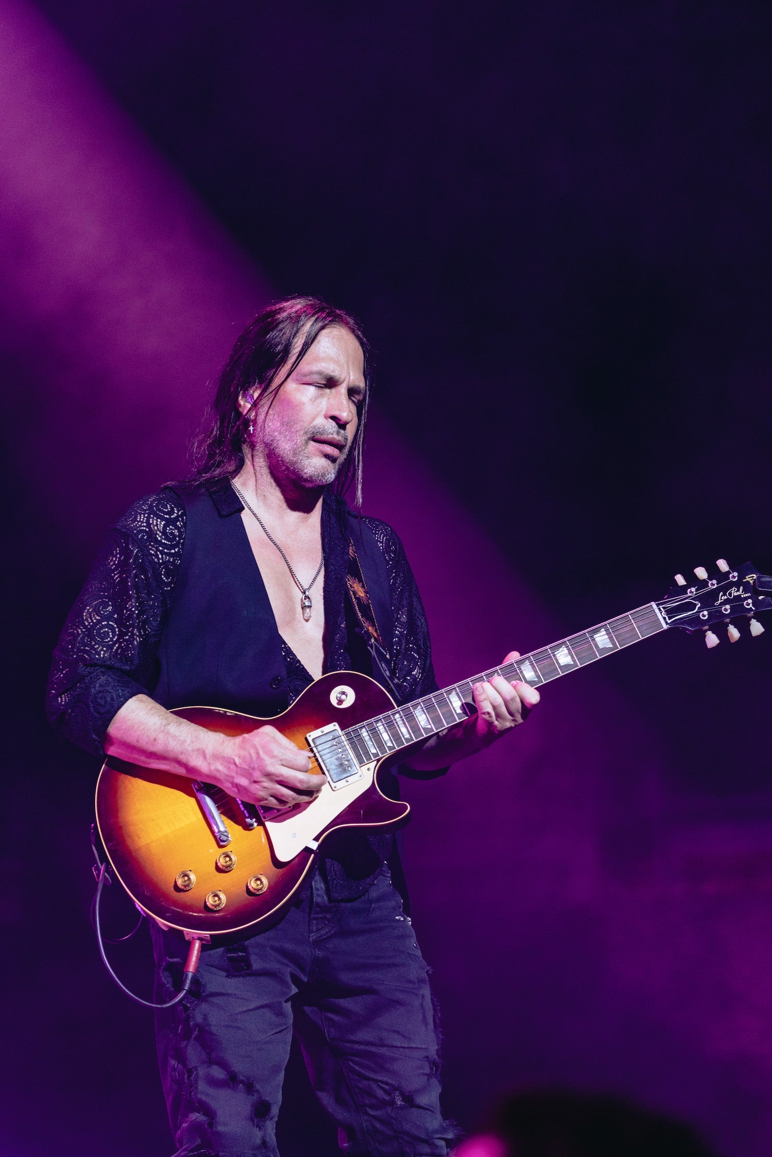 2022 Gibson Custom Shop Sergio Vallín Owned Stage Used Les Paul Standard Reissue 1958 Murphy Lab Ultra Light Aged Electric Guitar- Bourbon Burst