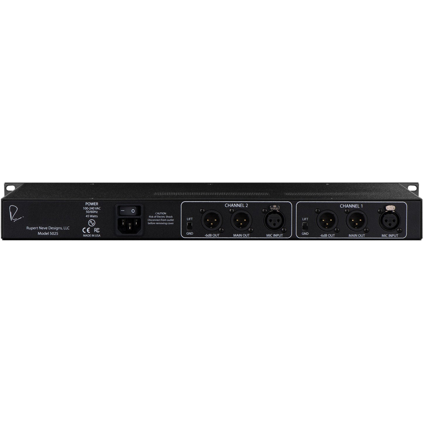 Rupert Neve Designs Limited Edition 5025 Dual Shelford Mic Preamp