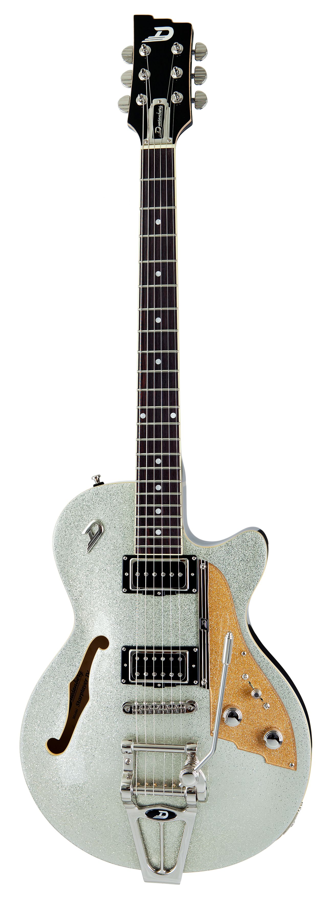 Duesenberg Starplayer TV Silver Sparkle