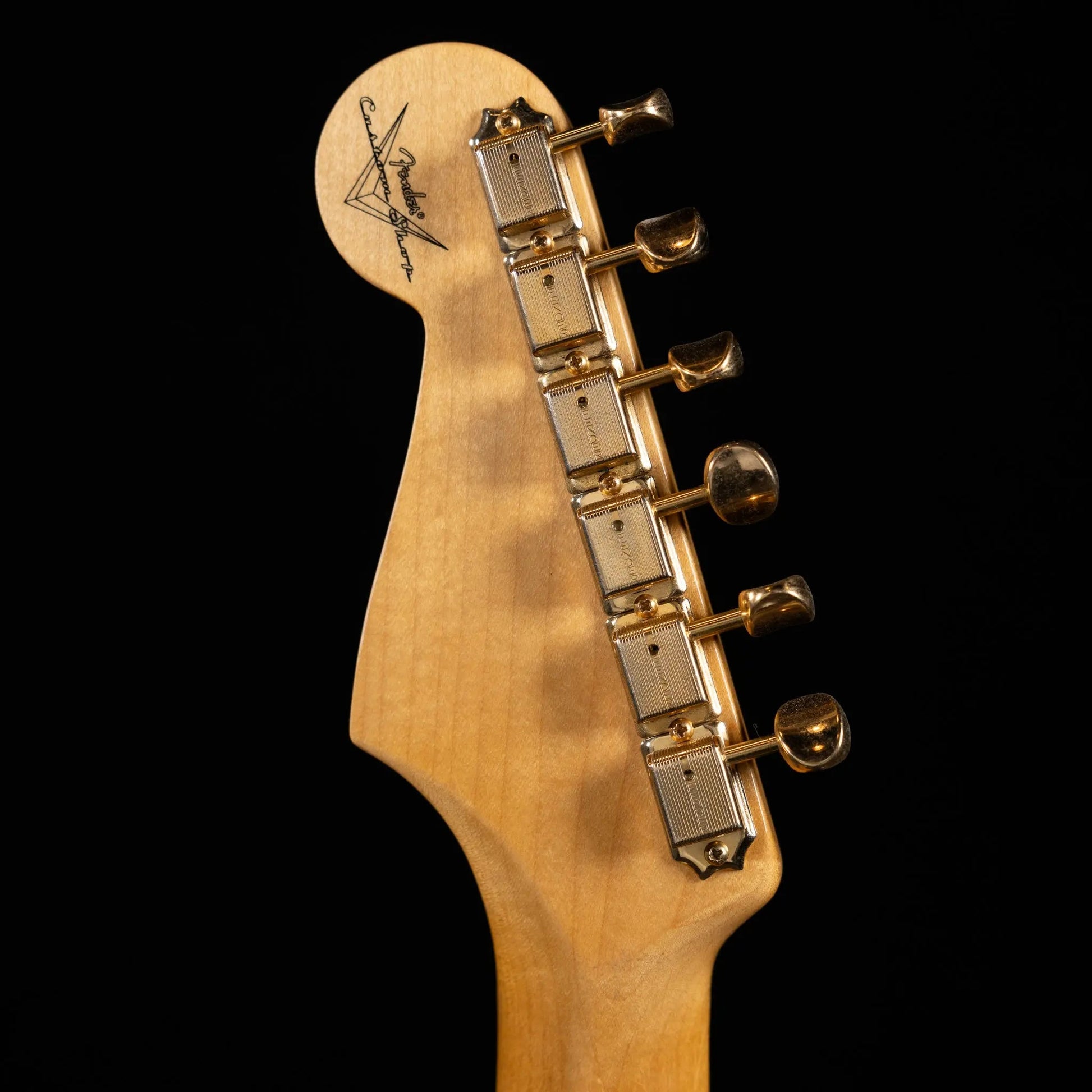 Fender Custom Shop 1955 Stratocaster - Lush Closet Classic - Black w/ Gold Hardware