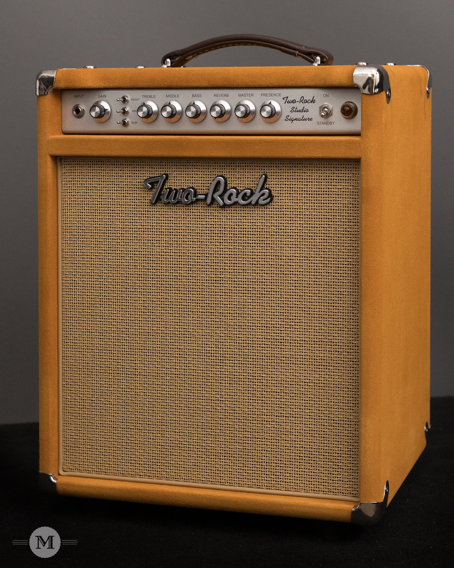 Two-Rock Amplifiers - Studio Signature Combo - Golden Brown Suede w/Cane Cloth