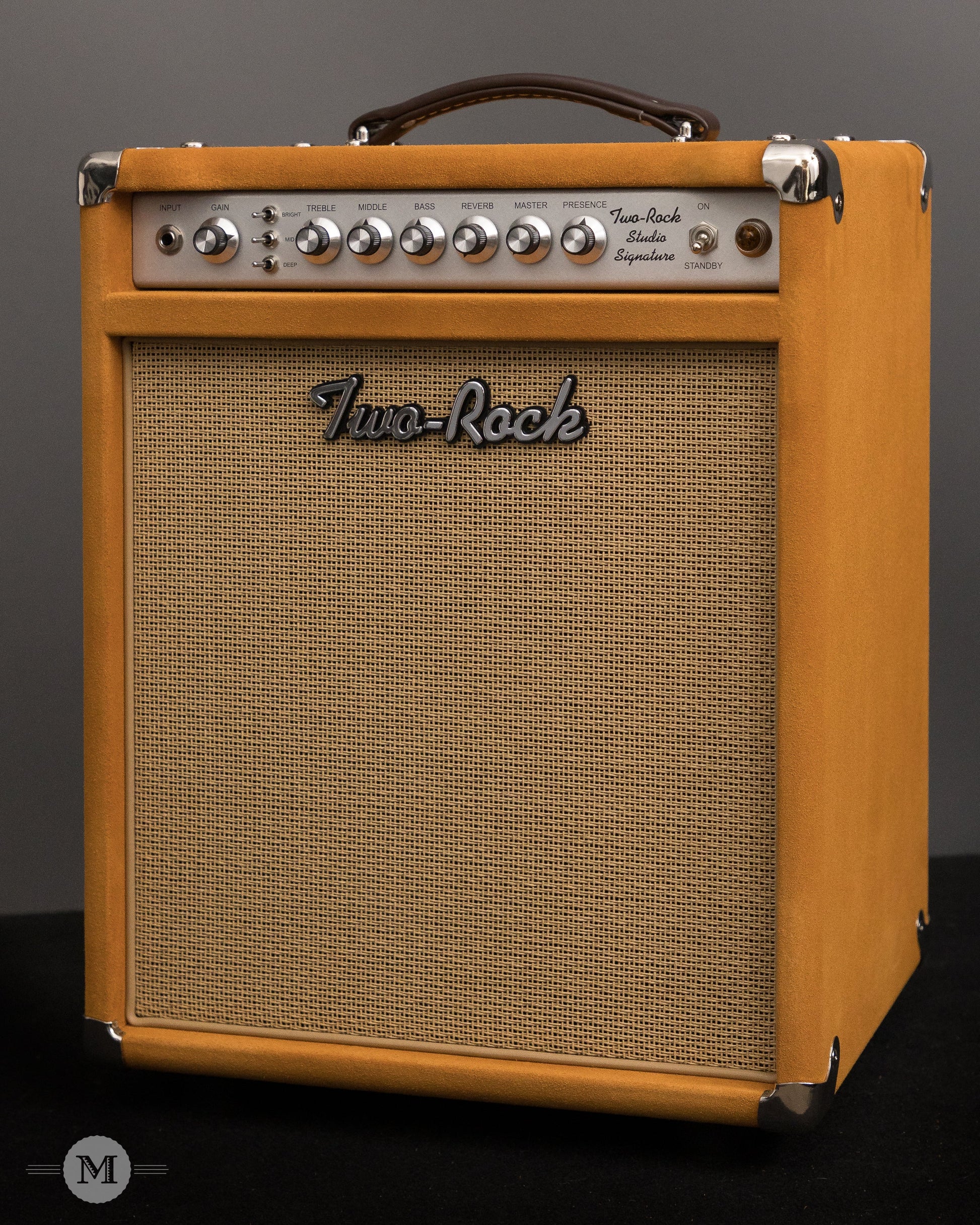 Two-Rock Amplifiers - Studio Signature Combo - Golden Brown Suede w/Cane Cloth