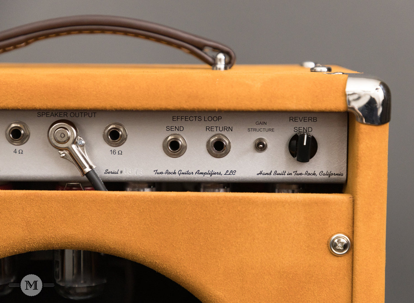 Two-Rock Amplifiers - Studio Signature Combo - Golden Brown Suede w/Cane Cloth