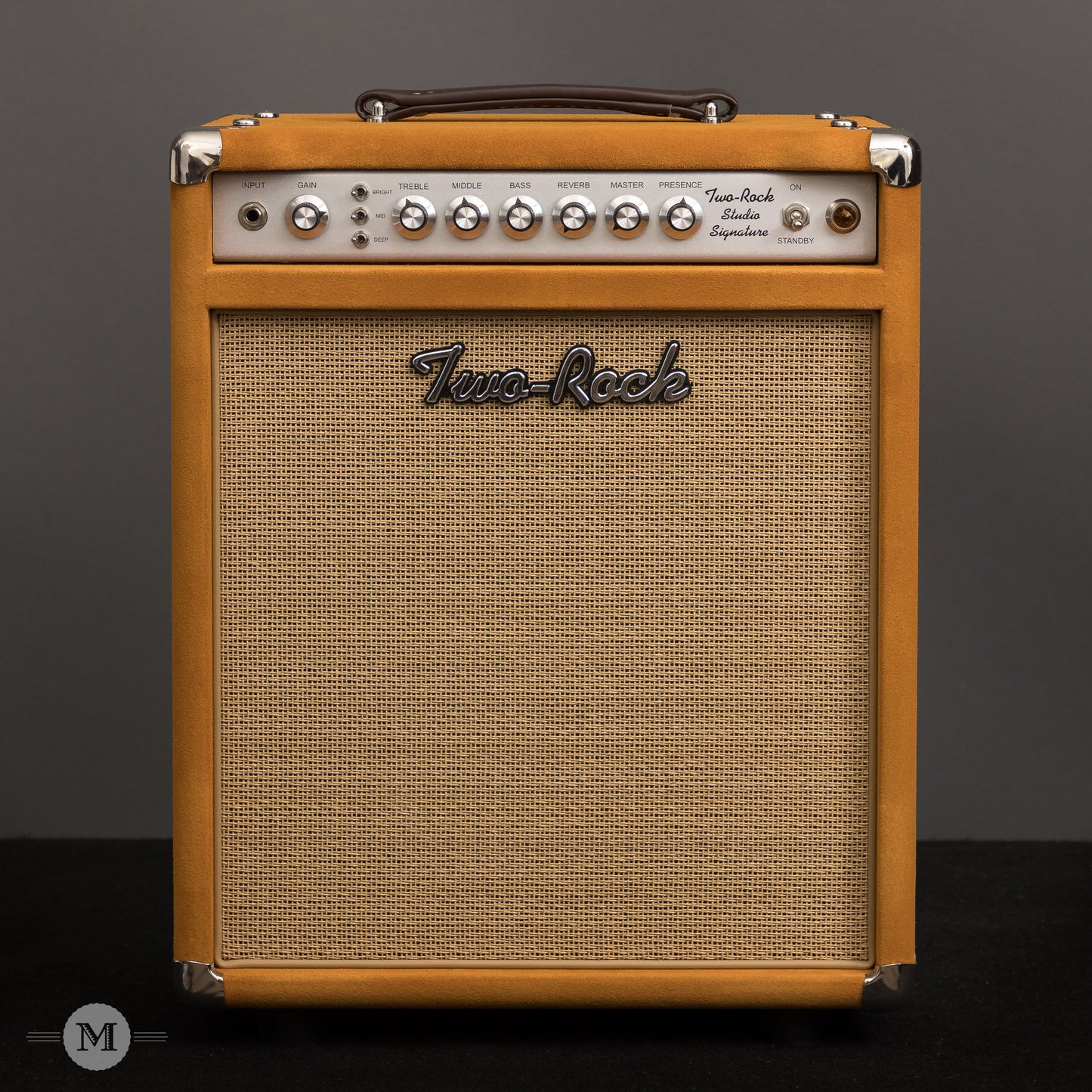 Two-Rock Amplifiers - Studio Signature Combo - Golden Brown Suede w/Cane Cloth
