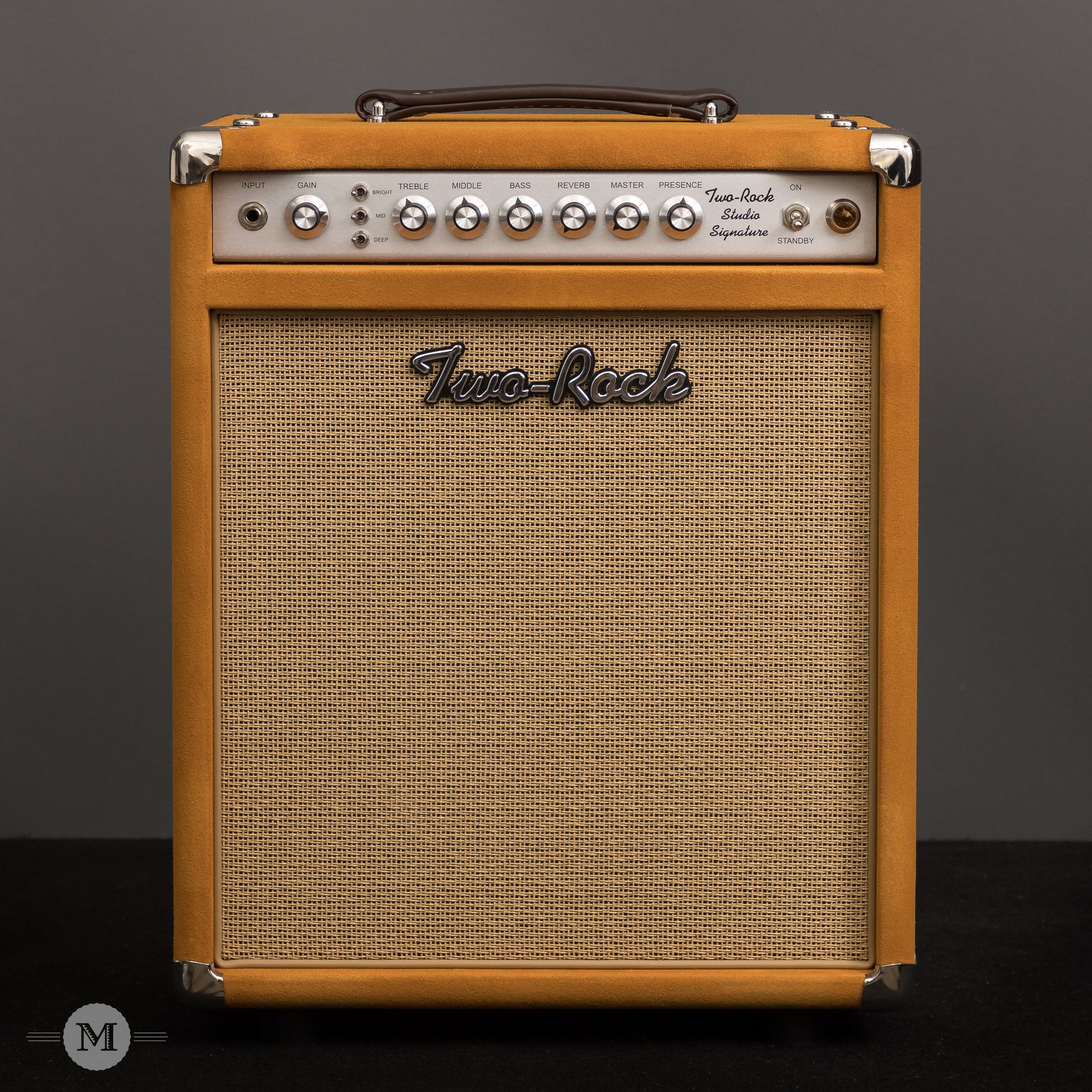 Two-Rock Amplifiers - Studio Signature Combo - Golden Brown Suede w/Cane Cloth