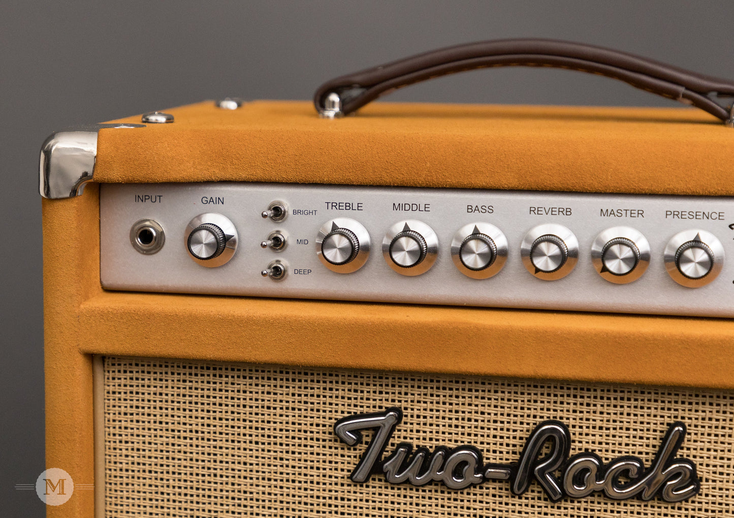 Two-Rock Amplifiers - Studio Signature Combo - Golden Brown Suede w/Cane Cloth