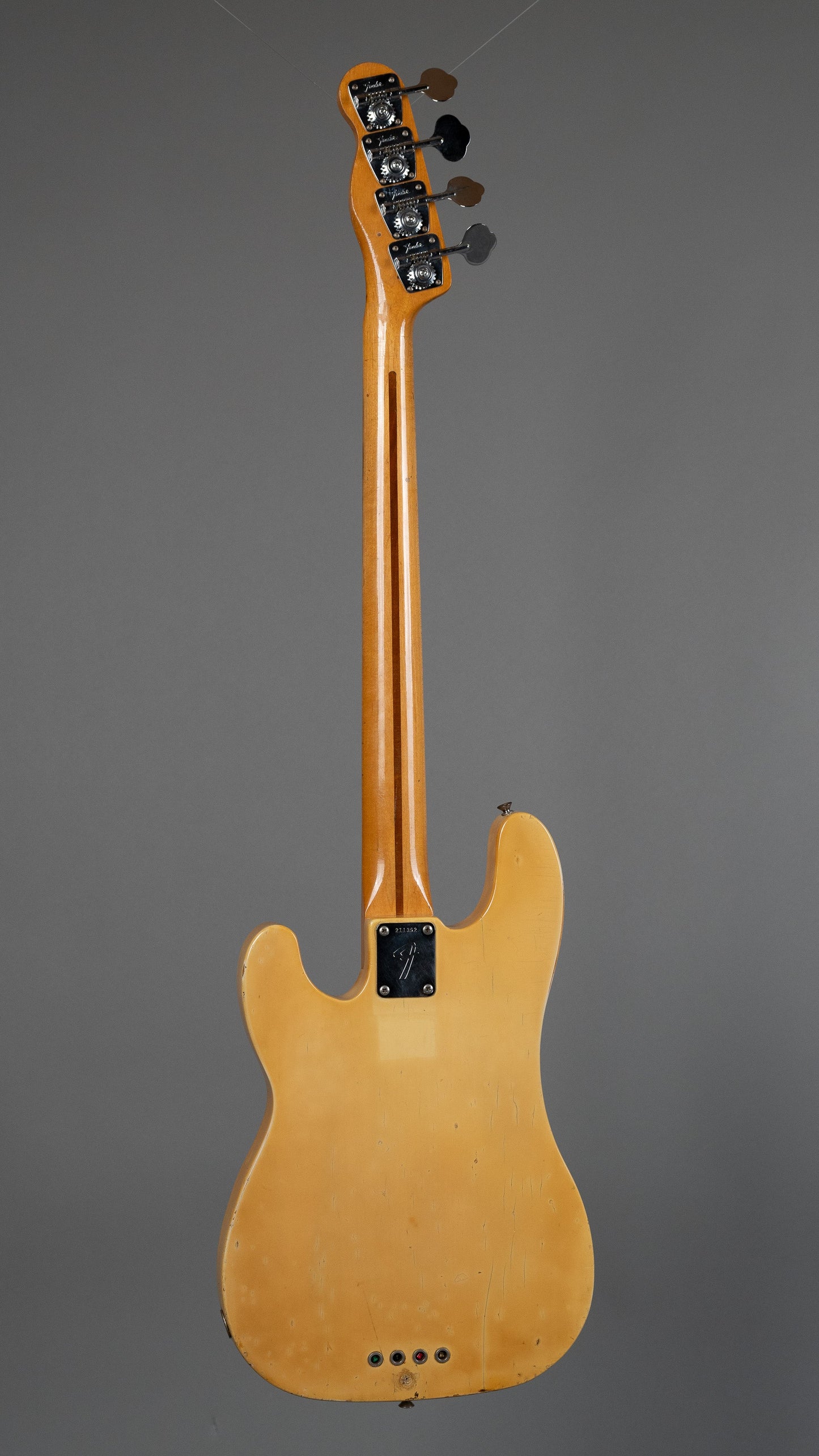 1968 Fender Telecaster Bass (USA, White, OHSC)
